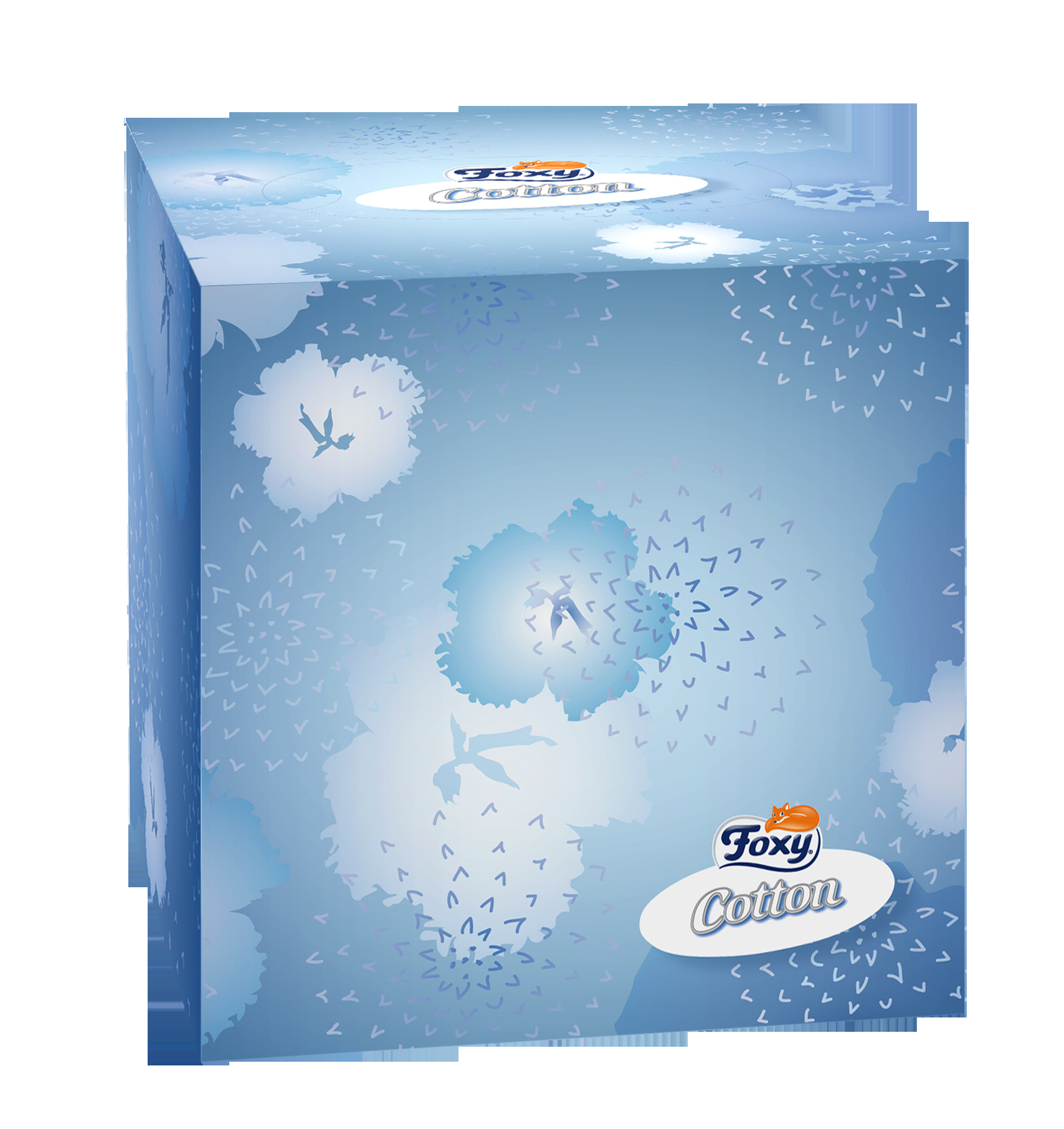chusteczki Foxy Cotton Cube 60szt. — 2