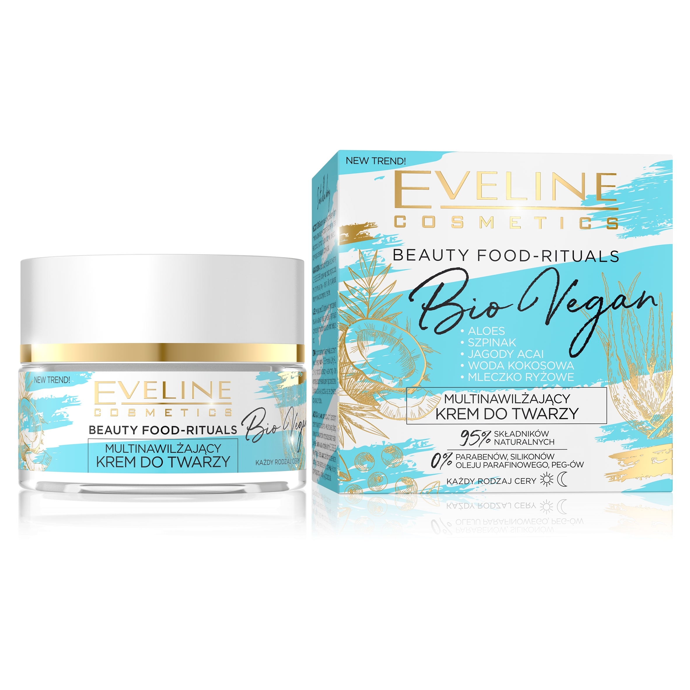 

Eveline Natural Beauty Foods Bio krem do twarzy