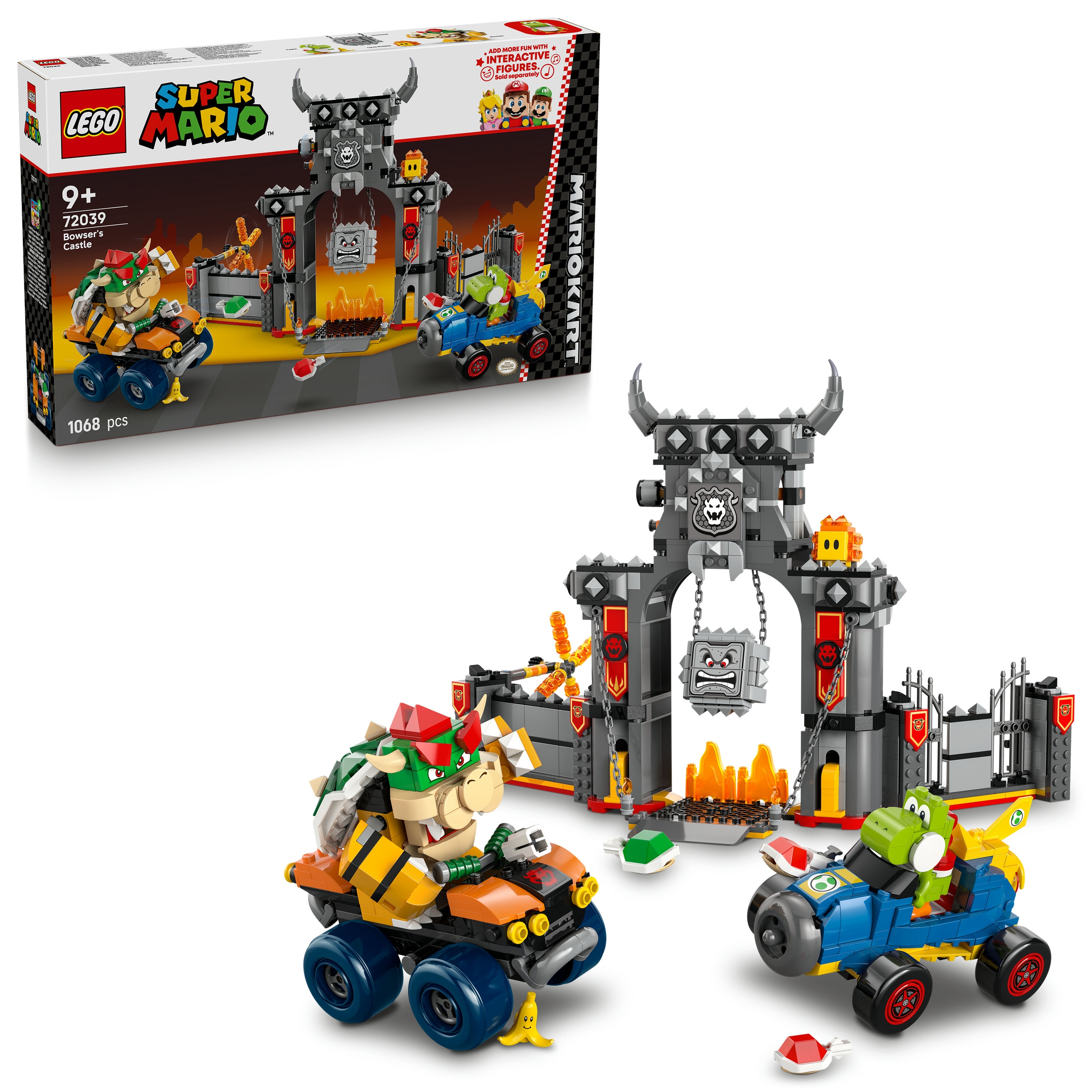 Lego Mario 72039 Mario 72039 Mario Kart – Bowser a jeho hrad