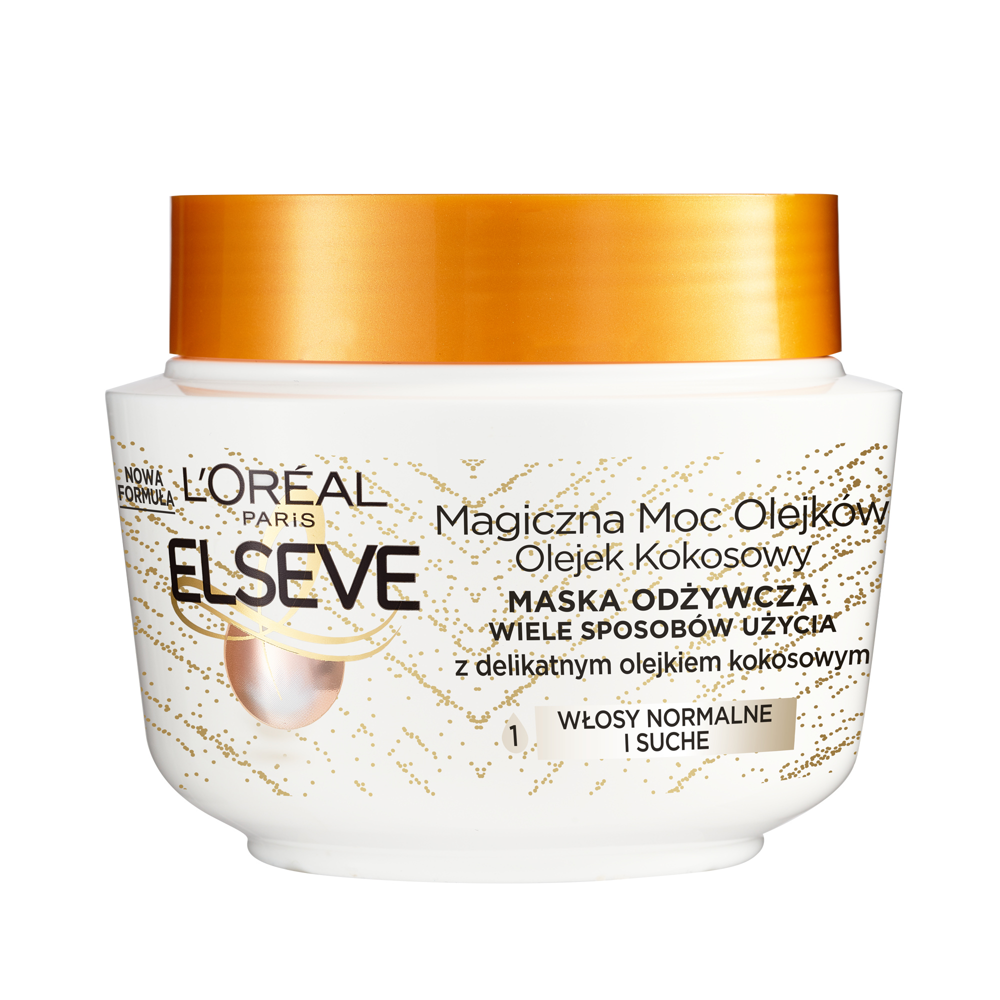 L'Oreal Paris Elseve Magiczna Moc Olejków z Olejkiem Kokosowym maska 300ml Marka L'Oréal Paris