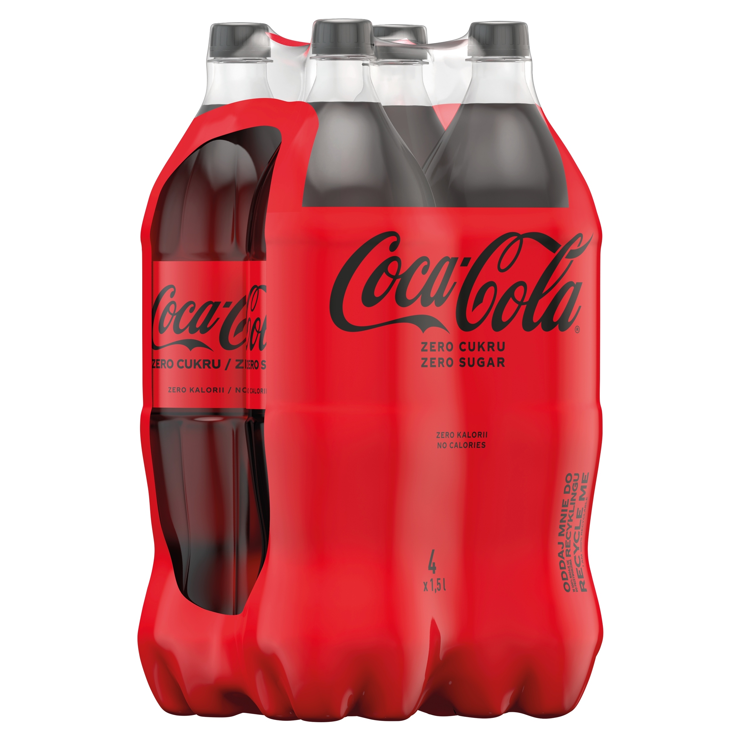 Levně Sycený nápoj Coca-Cola 4x1,5 l