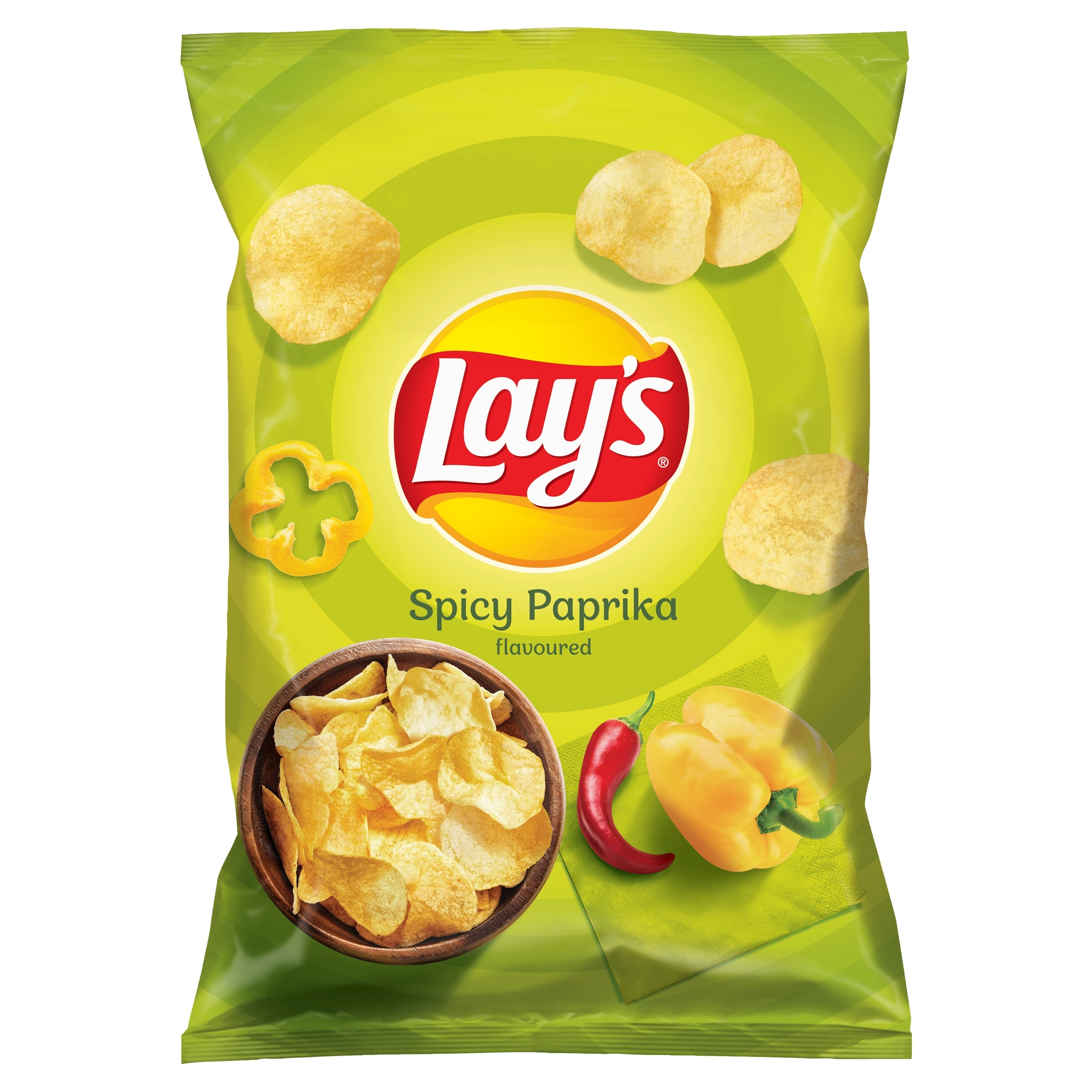 Lay's Chipsy pálivá paprika 130 g x 8 ks