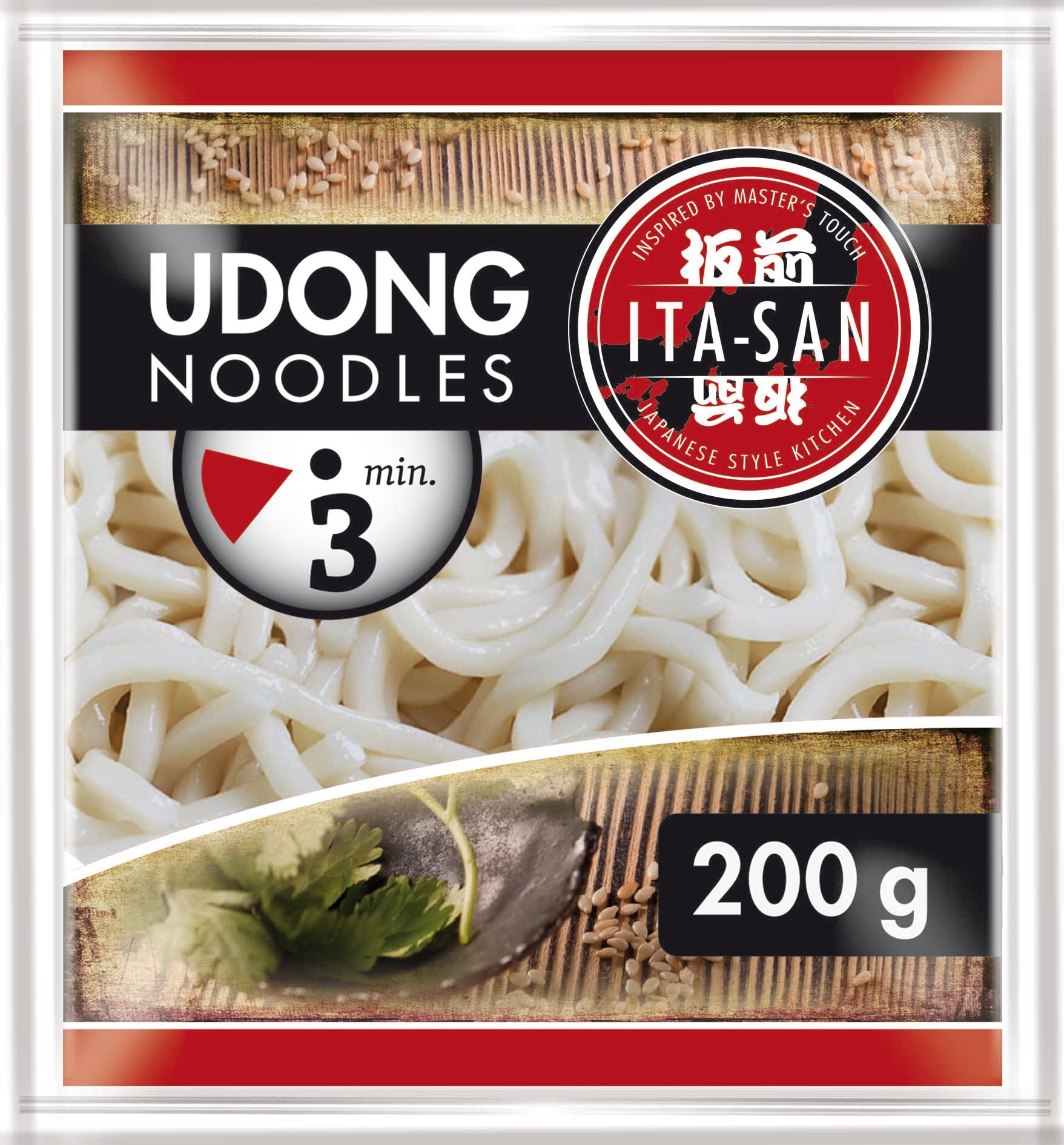 Levně 13 x Těstoviny Udon čerstvé 200 g Ita-San