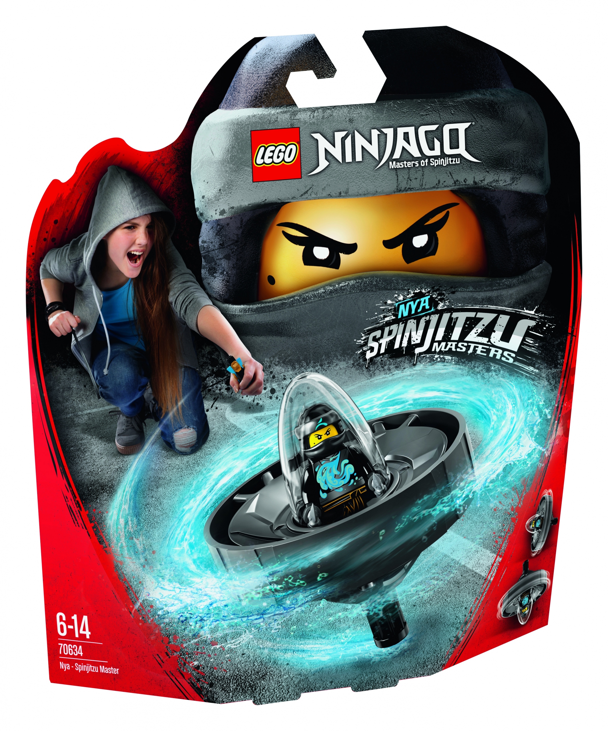 Lego Ninjago Nya mistrzyni Spinjitzu 70634