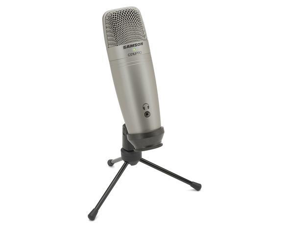 Samson C01U Pro Kapacitný mikrofón veľkokomorový, Usb, 19 mm