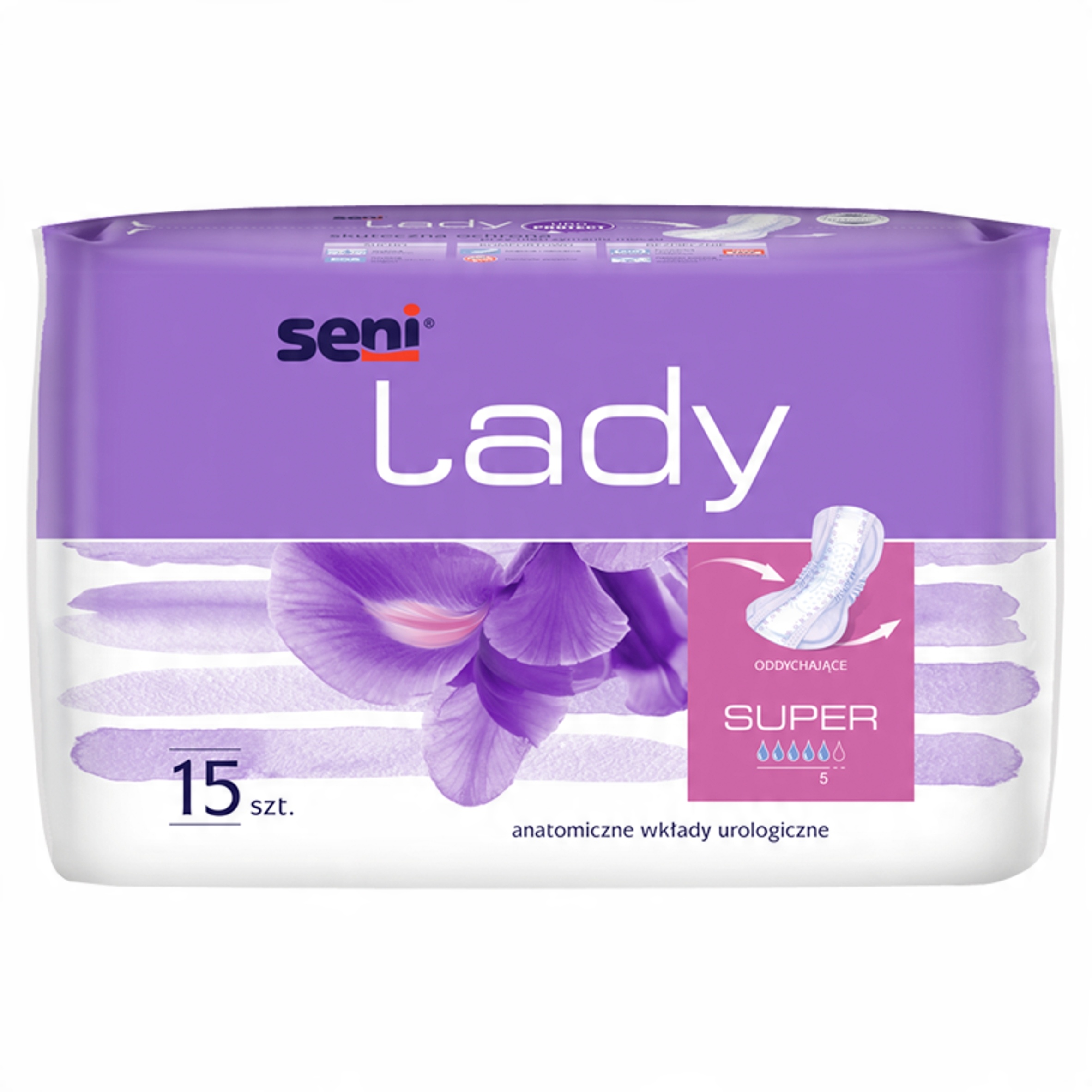 

Seni Lady Super wkłady urologiczne 15 szt.