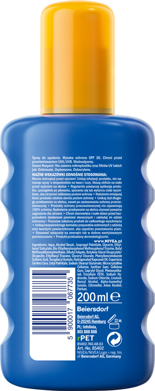 NIVEA_Sun Protect & Moisture hydratační balzám ve spreji na opalování Sp