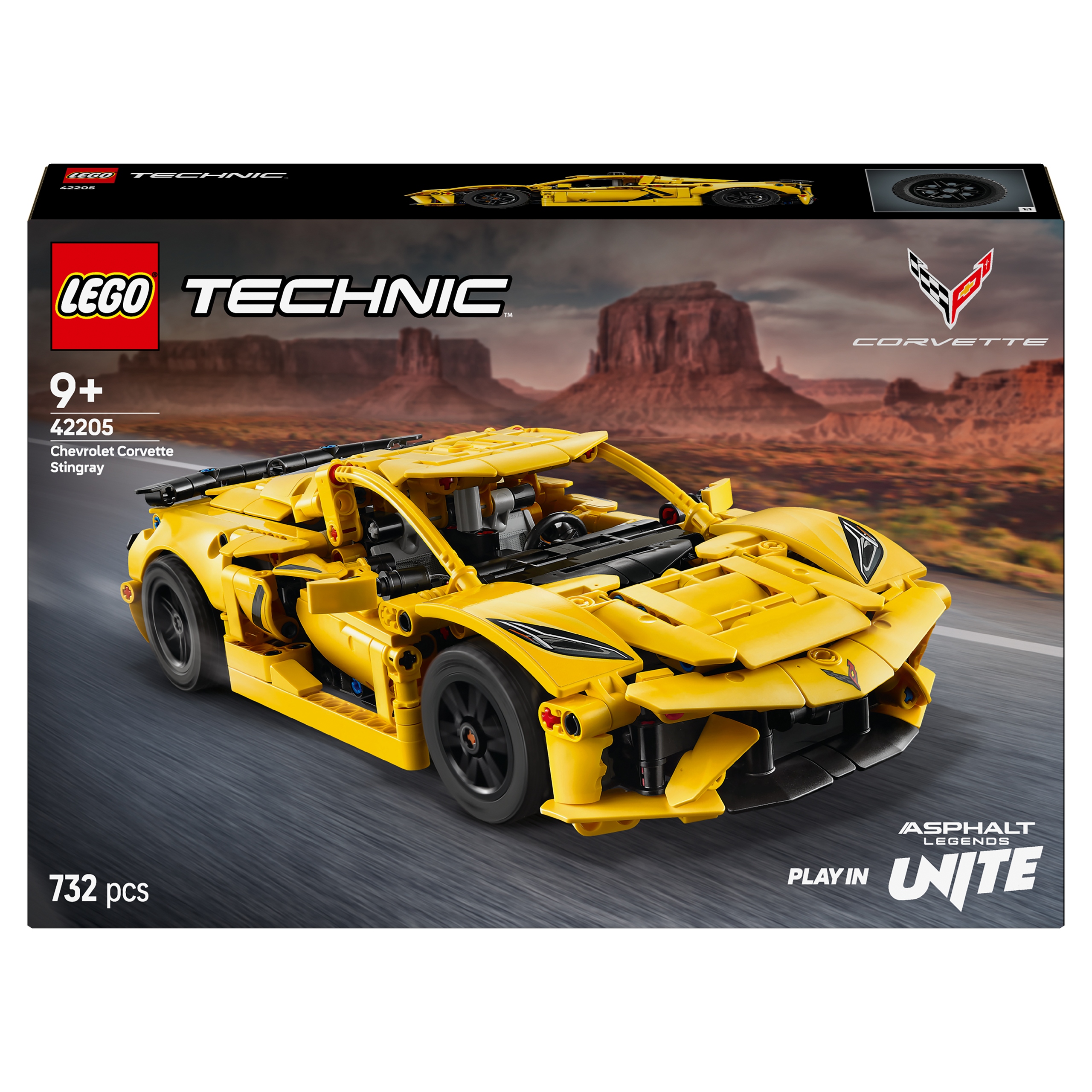Lego Technic 42205 Chevrolet Corvette Stingray