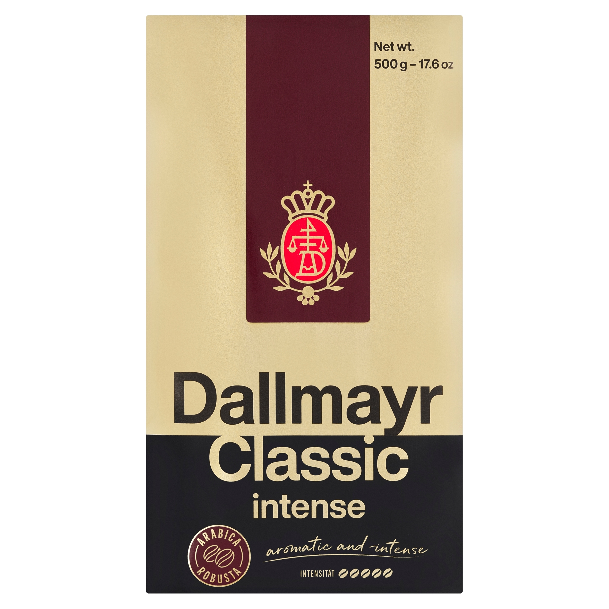 Levně Dallmayr Classic Intense Mletá káva 500g x 8 ks