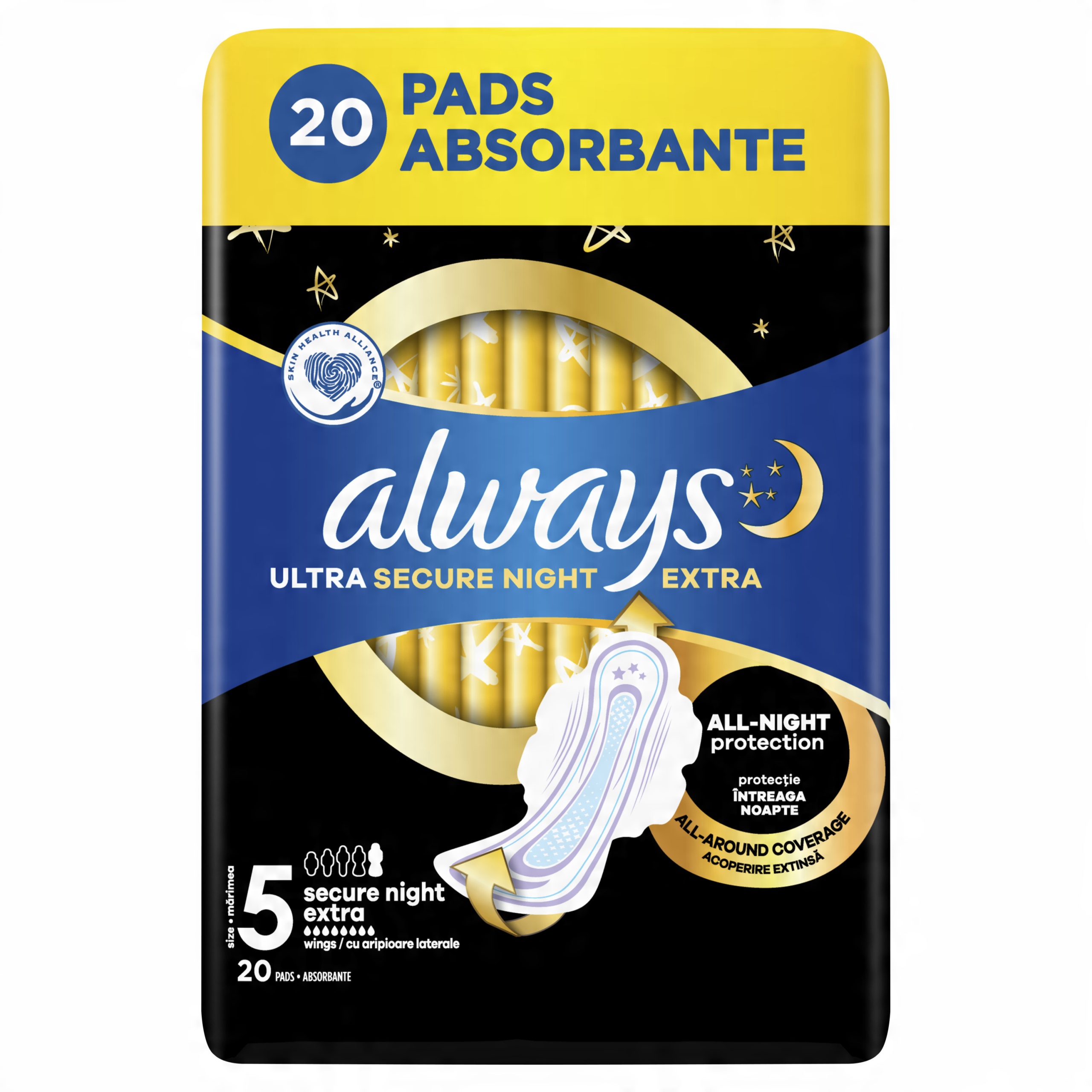

Always Ultra Podpaski Secure Night Extra R5 20szt