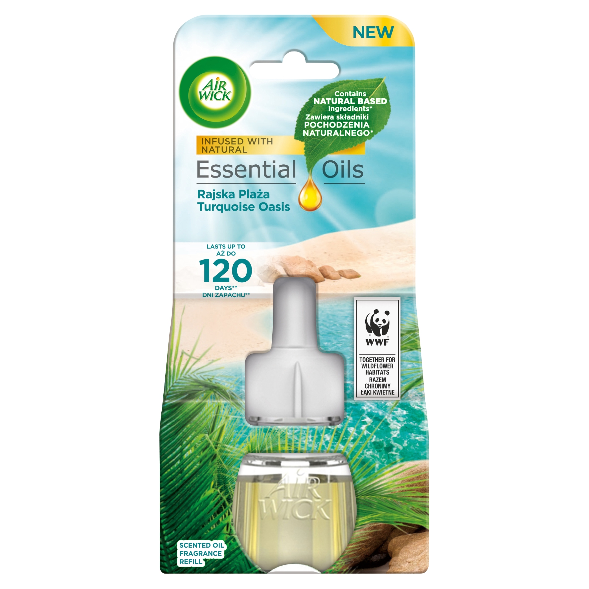 

Air Wick Elektryczny Wkład 19ml. Rajska Plaża
