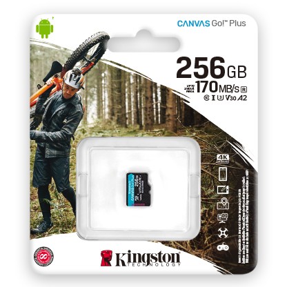 Kingston Canvas Go Plus U3 V30 A2 64gb Microsdxc - Niska