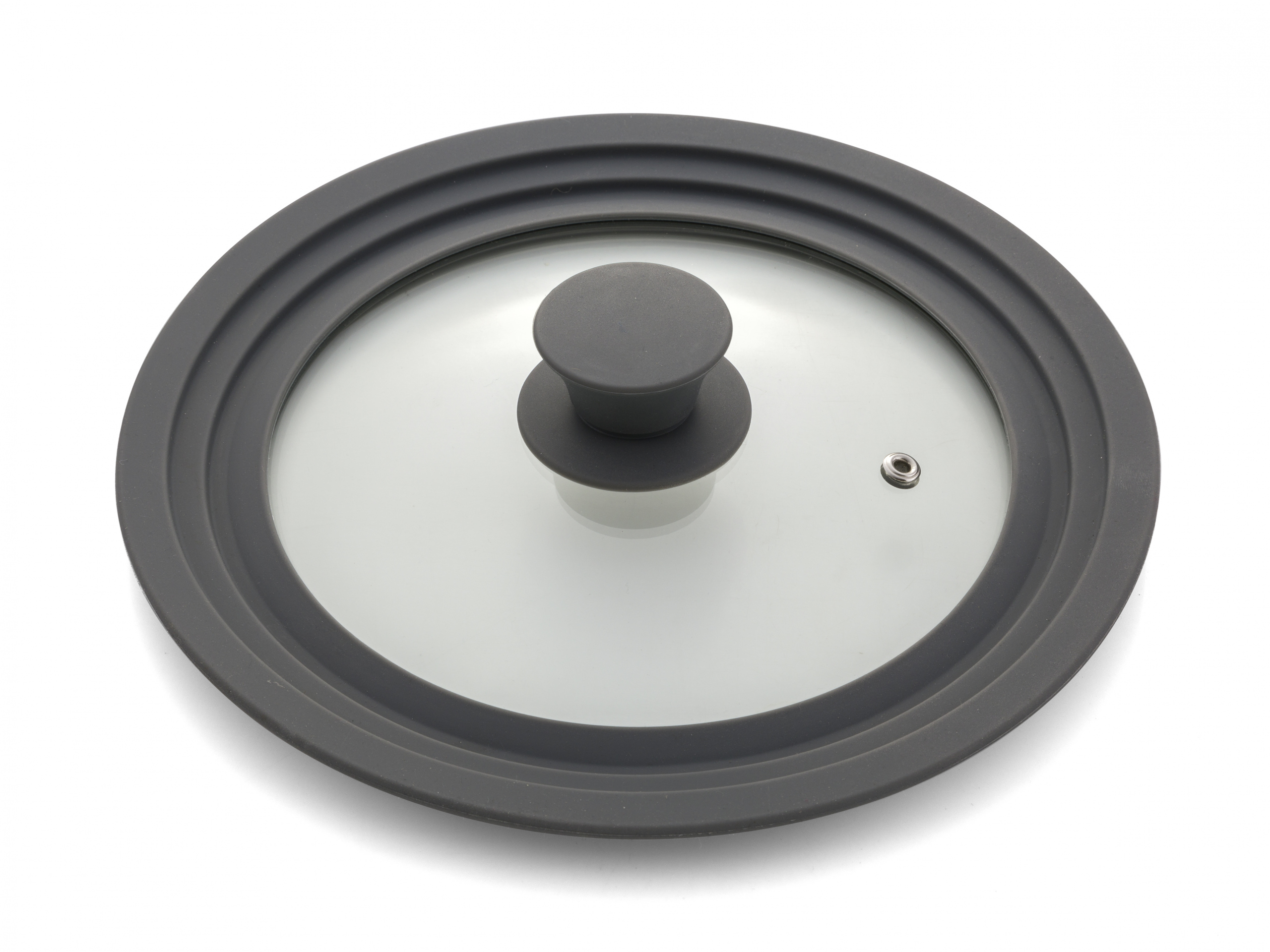 UNIWERSALNA POKRYWKA POKRYWA ŻAROODPORNA 3W1 Z SILIKONEM 24/26/28CM