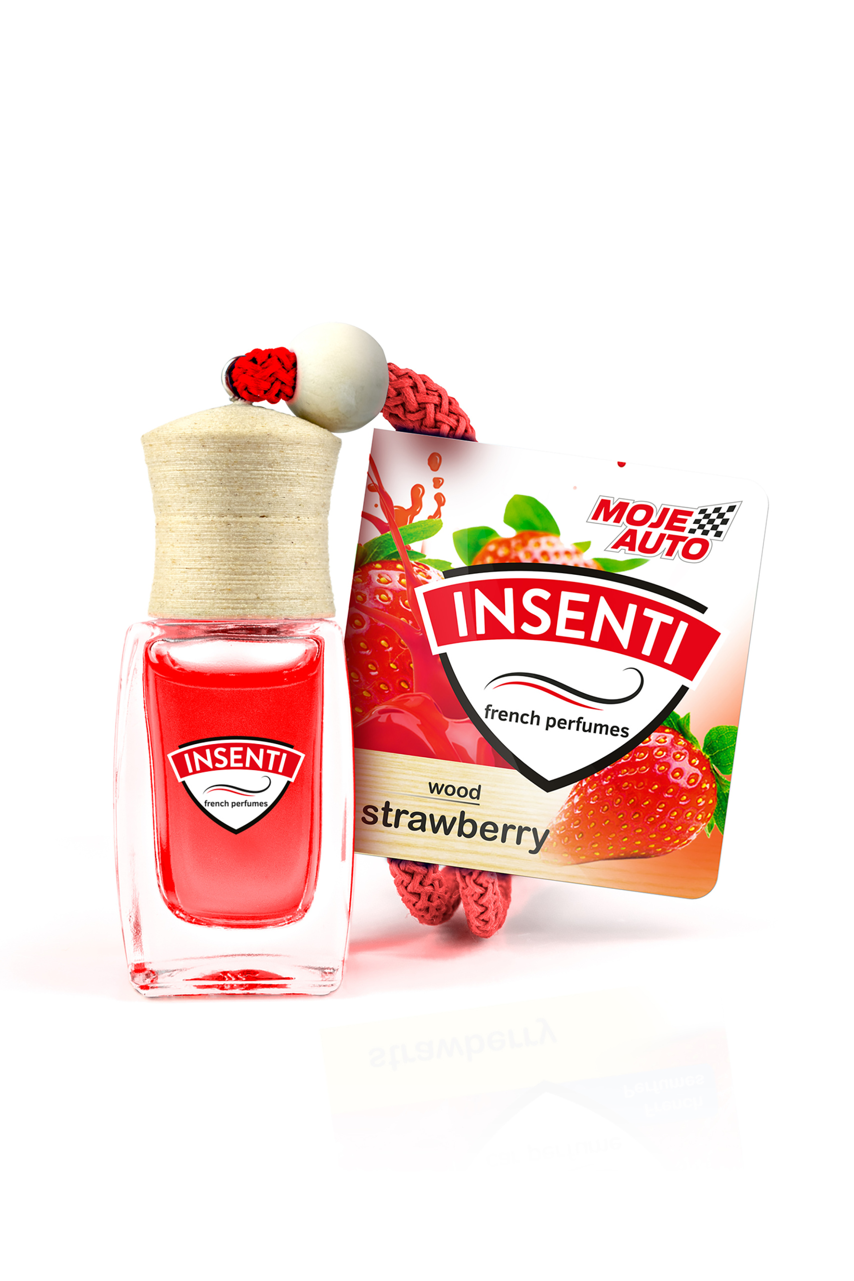 Moje Auto Insenti Wood Strawberry 8ML