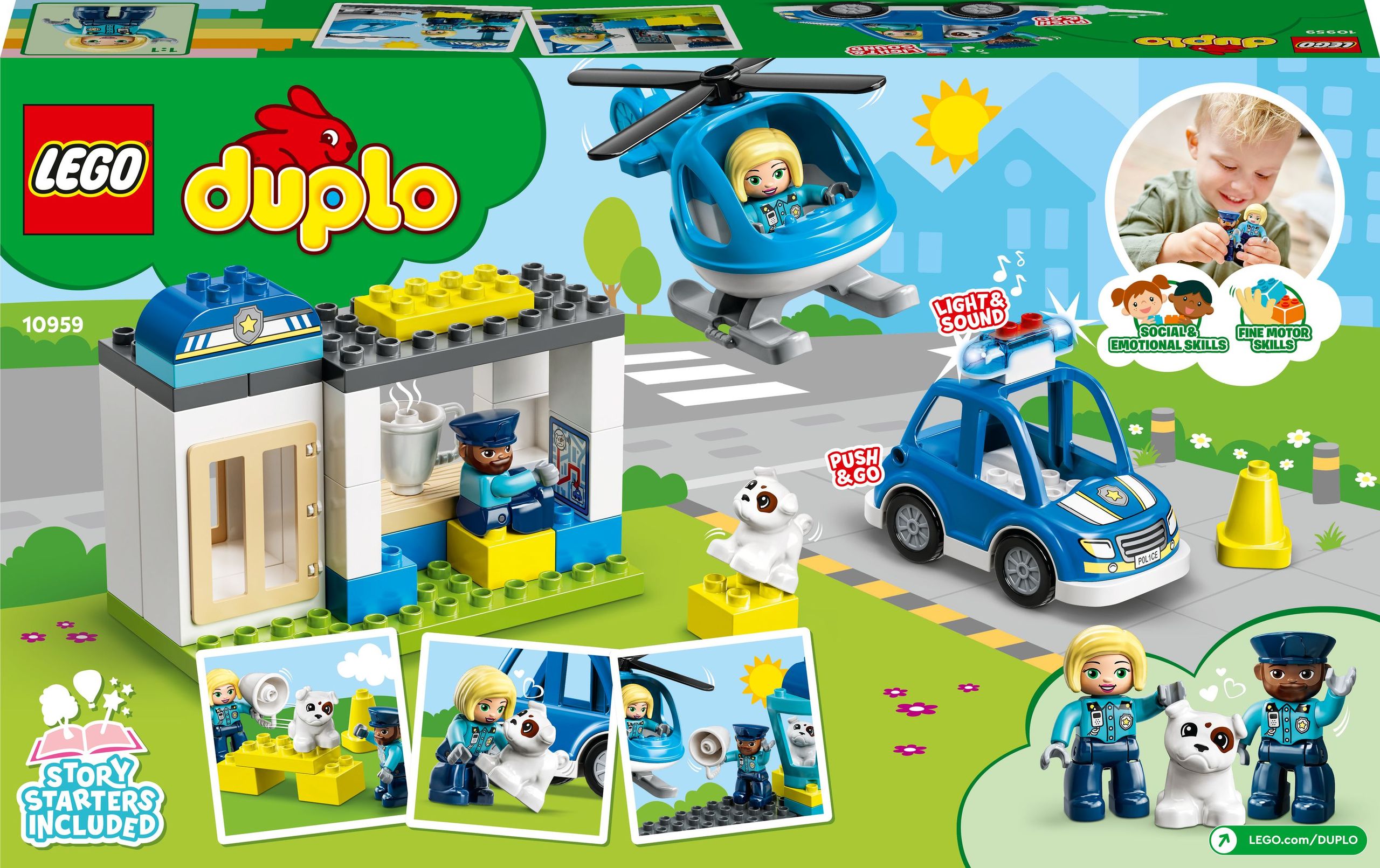 LEGO Duplo 10959 Posterunek policji i helikopter