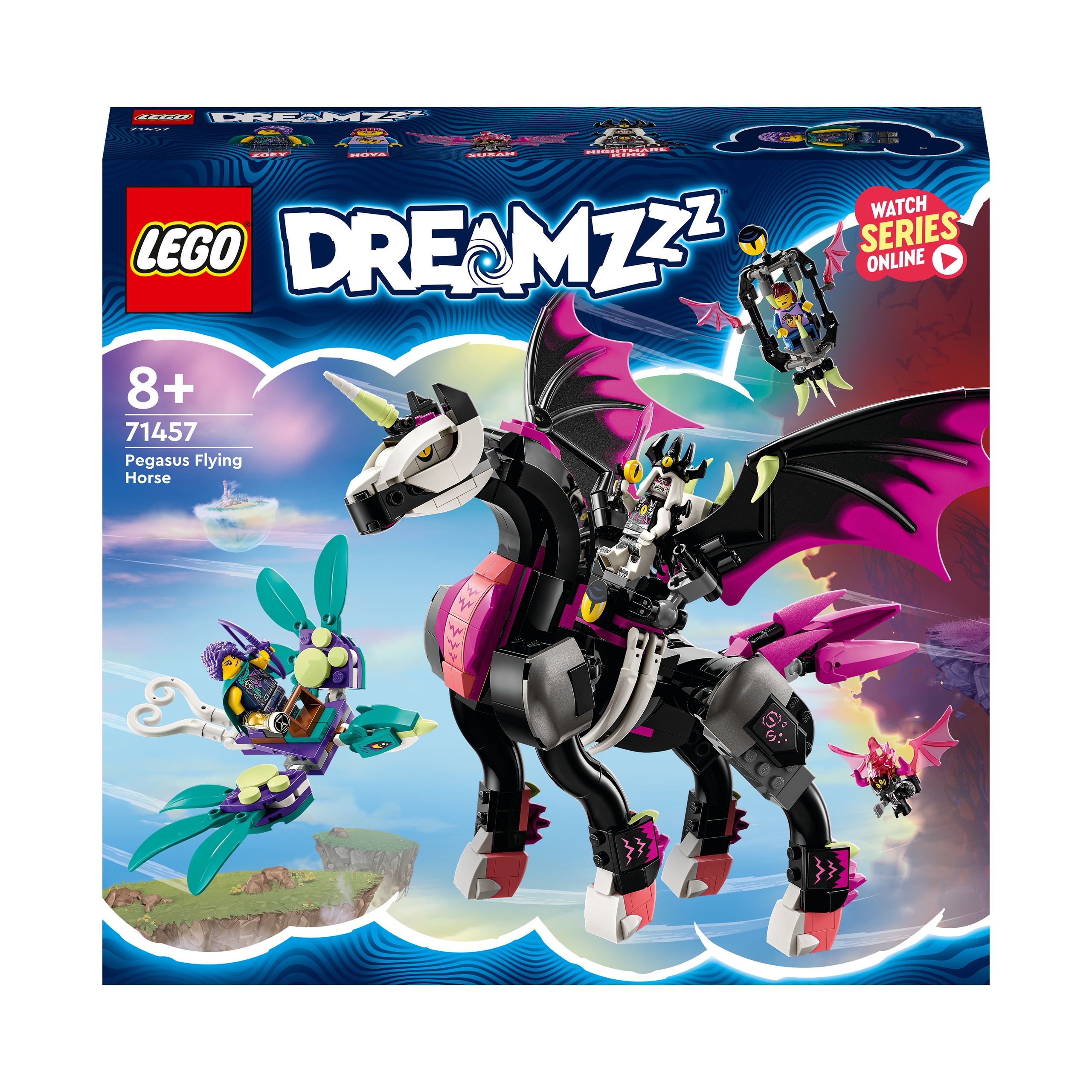 2X LEGO DREAMZZZ LATAJĄCY KOŃ PEGASUS 71457