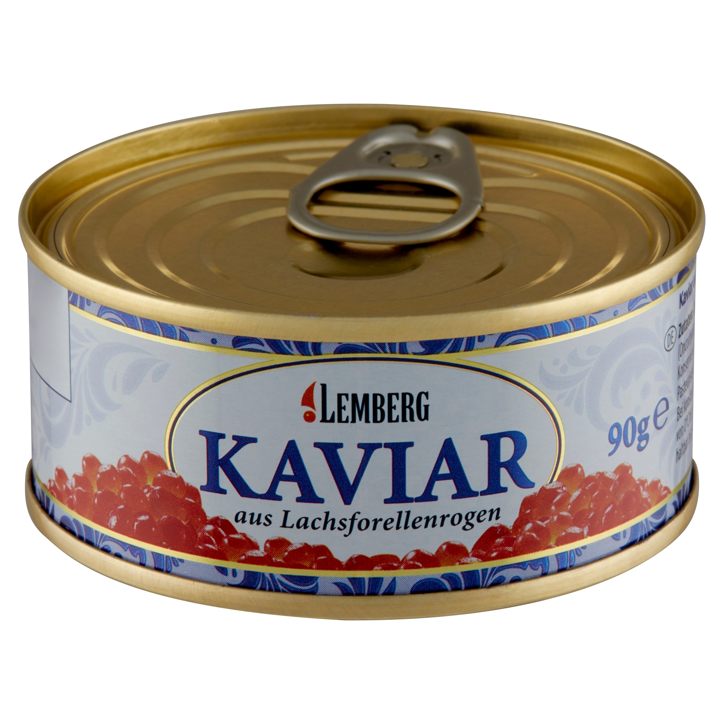 Pstruží jikry Lemberg Kaviár plechovka 90 g