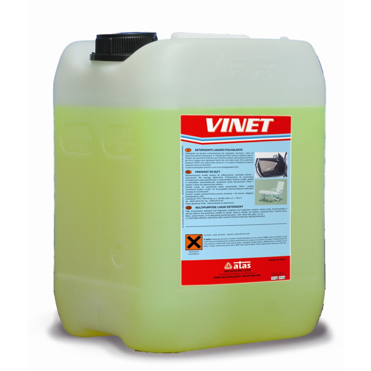 ЖИДКОСТЬ ДЛЯ ОБИВКИ ВИНЕТ КОНЦЕНТРАТ 10 КГ