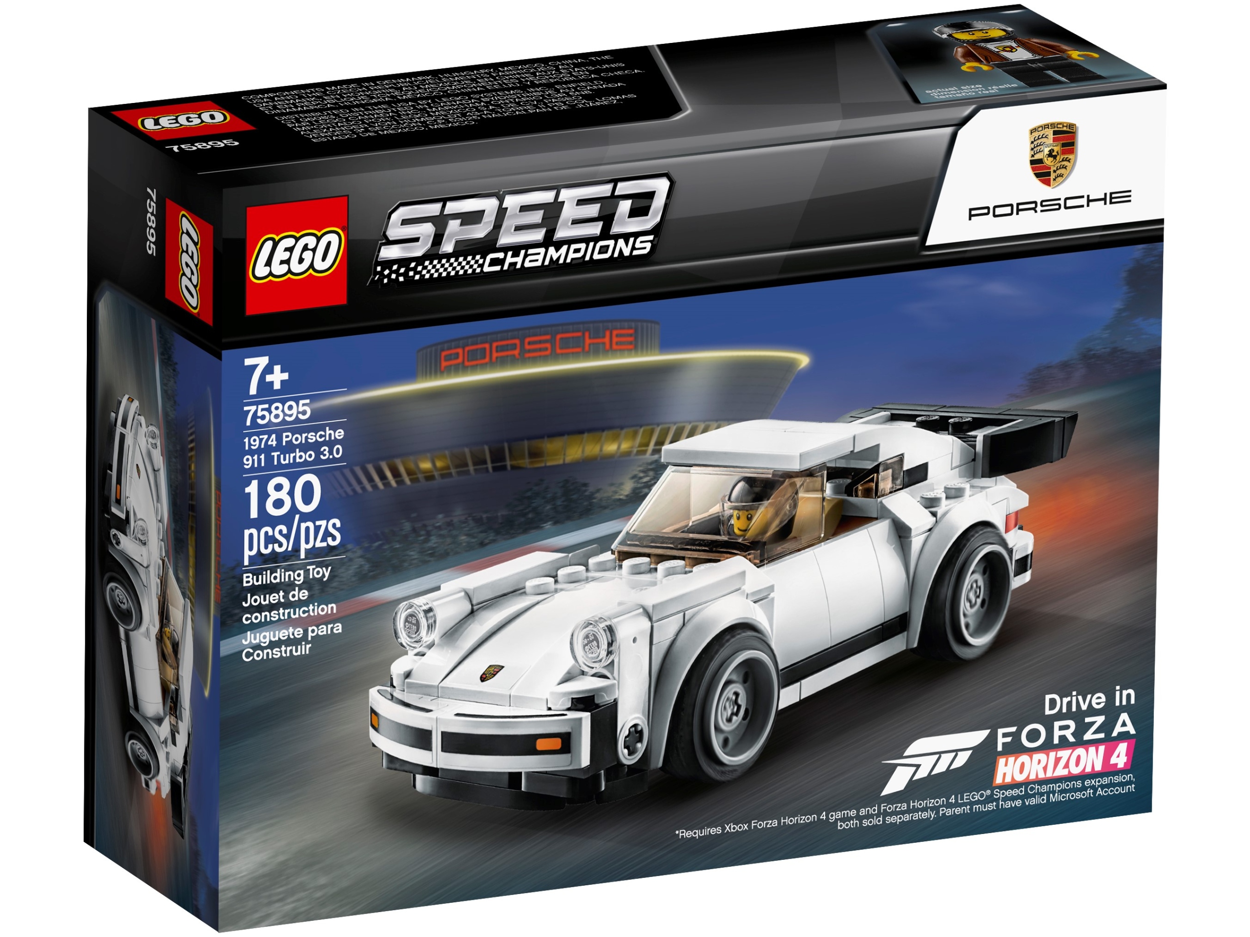 Lego Speed Champions 75895 Porsche 911 Turbo z roku 1974