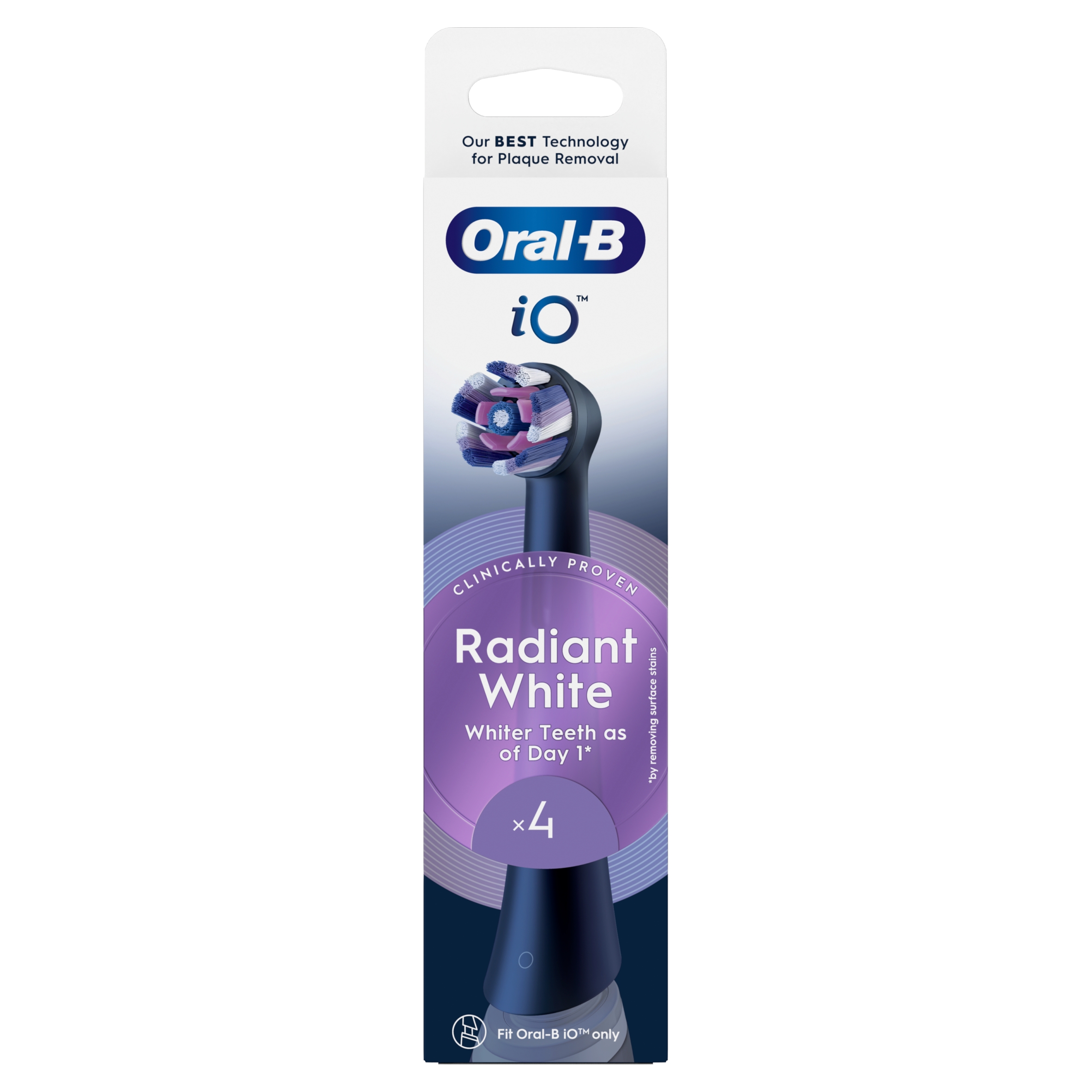 Końcówki do szczoteczki Oral-B iO Radiant White 4szt