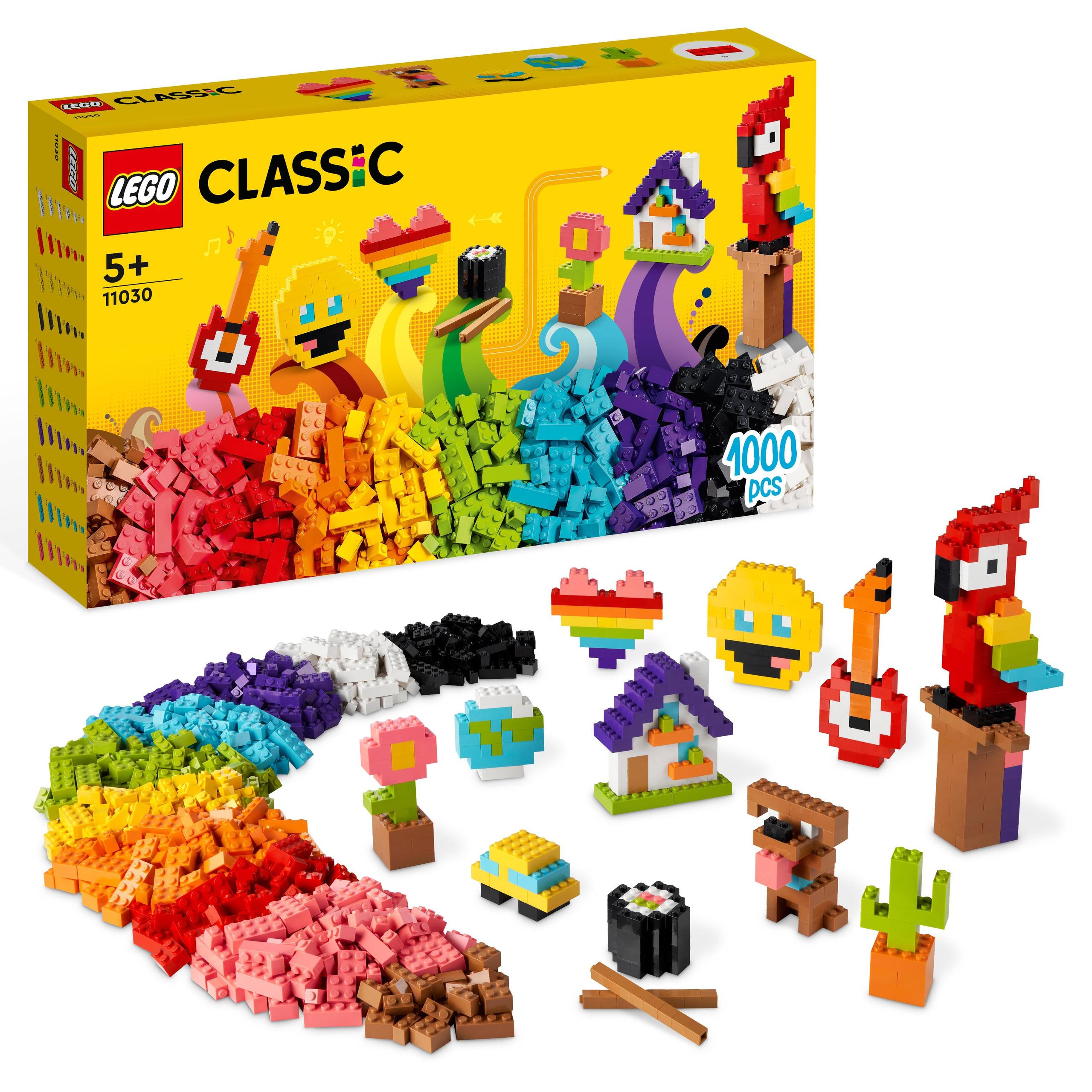 Lego 11030 Classic Sterta kostky Stavebnice Nové jako dárek 1000 stavebnice
