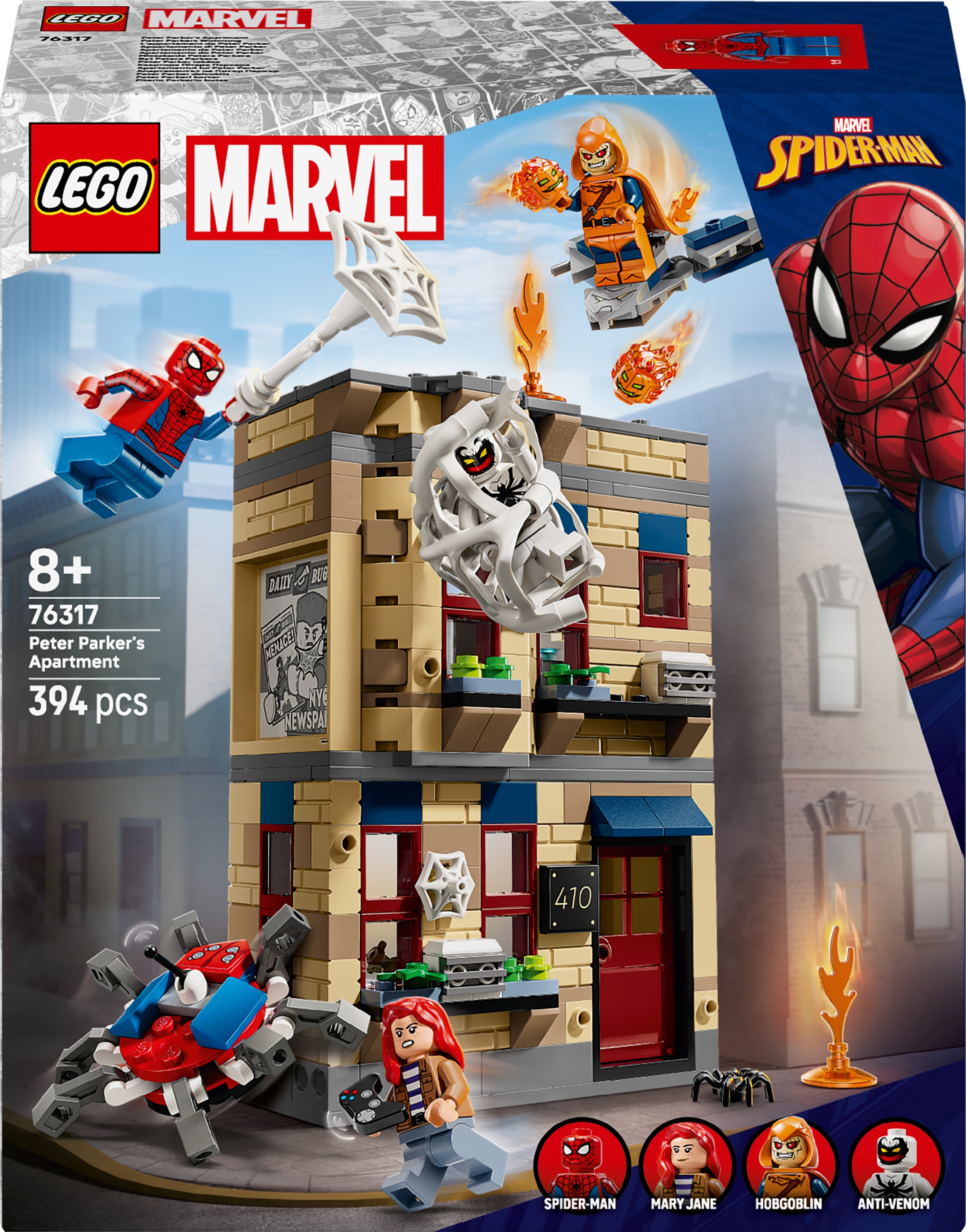 Lego Marvel 76317 Byt Petera Parkera