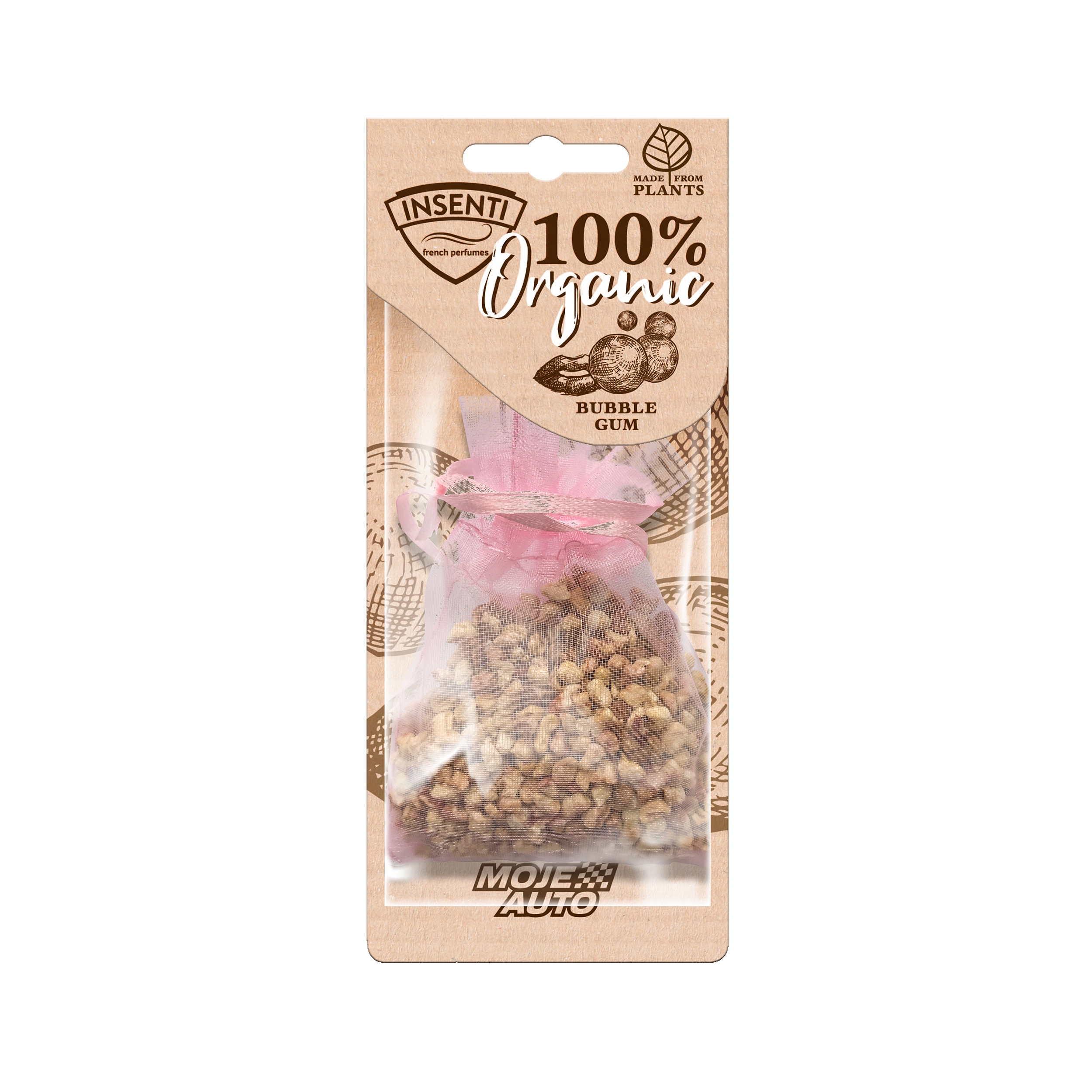 

Zapach Samochodowy Insenti Organic Bubble Gum