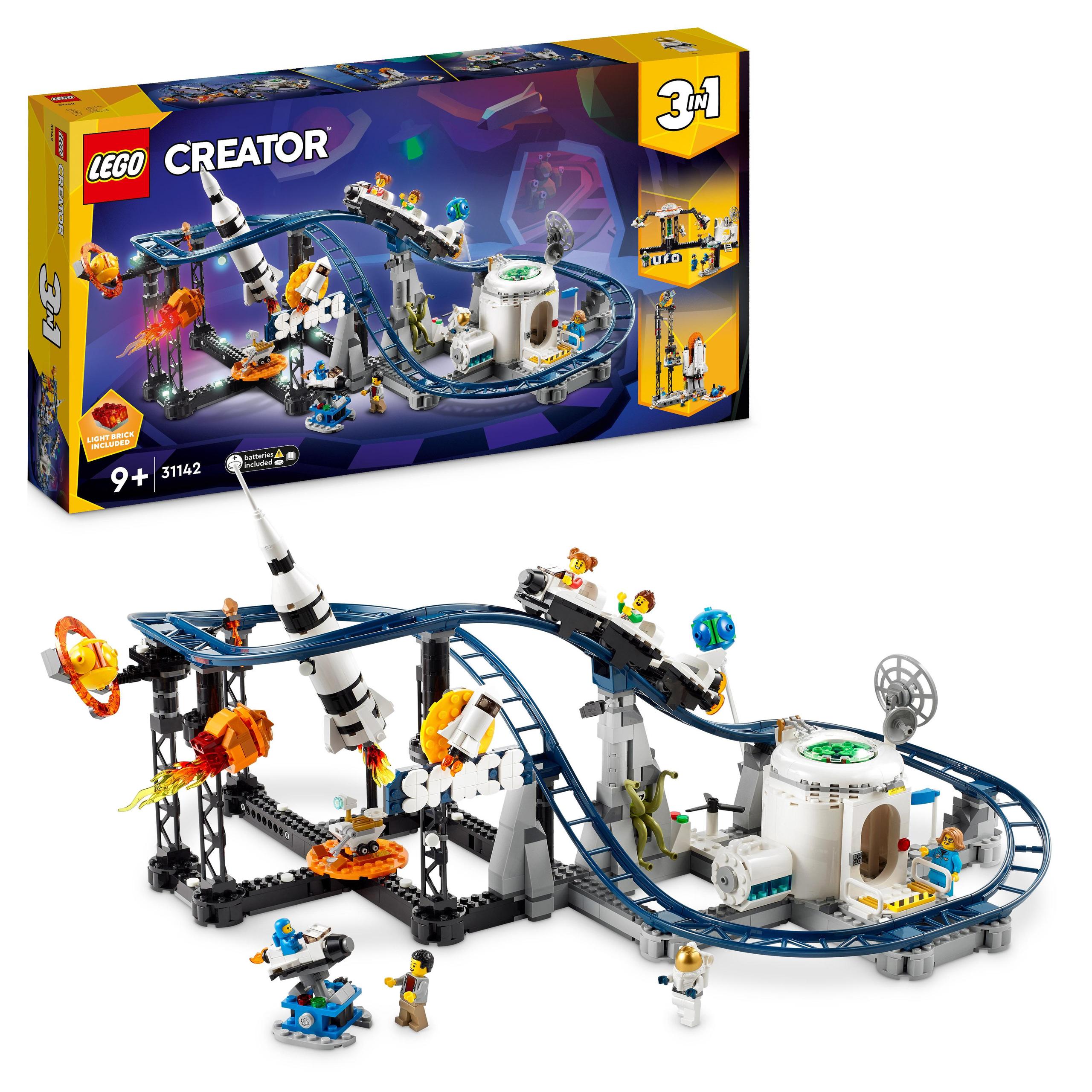 Lego Creator 3v1 31142 Vesmírná horská dráha