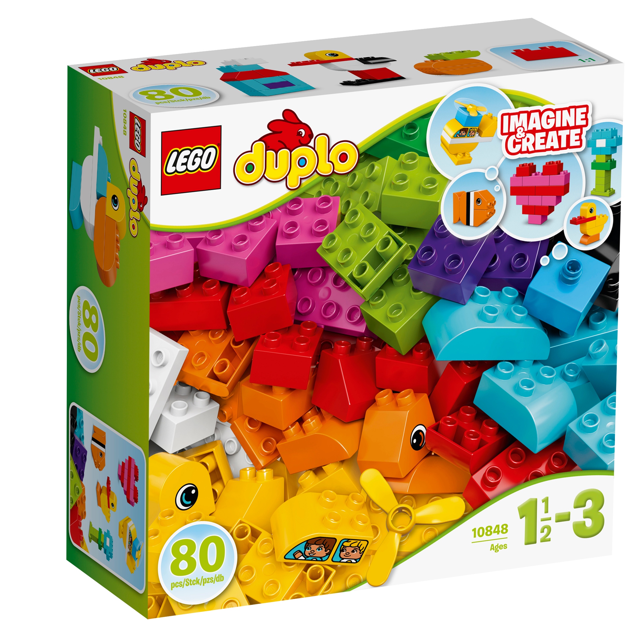 Lego Duplo Classic Pudełko Z Serduszkiem 10909 na święta dla dzieci
