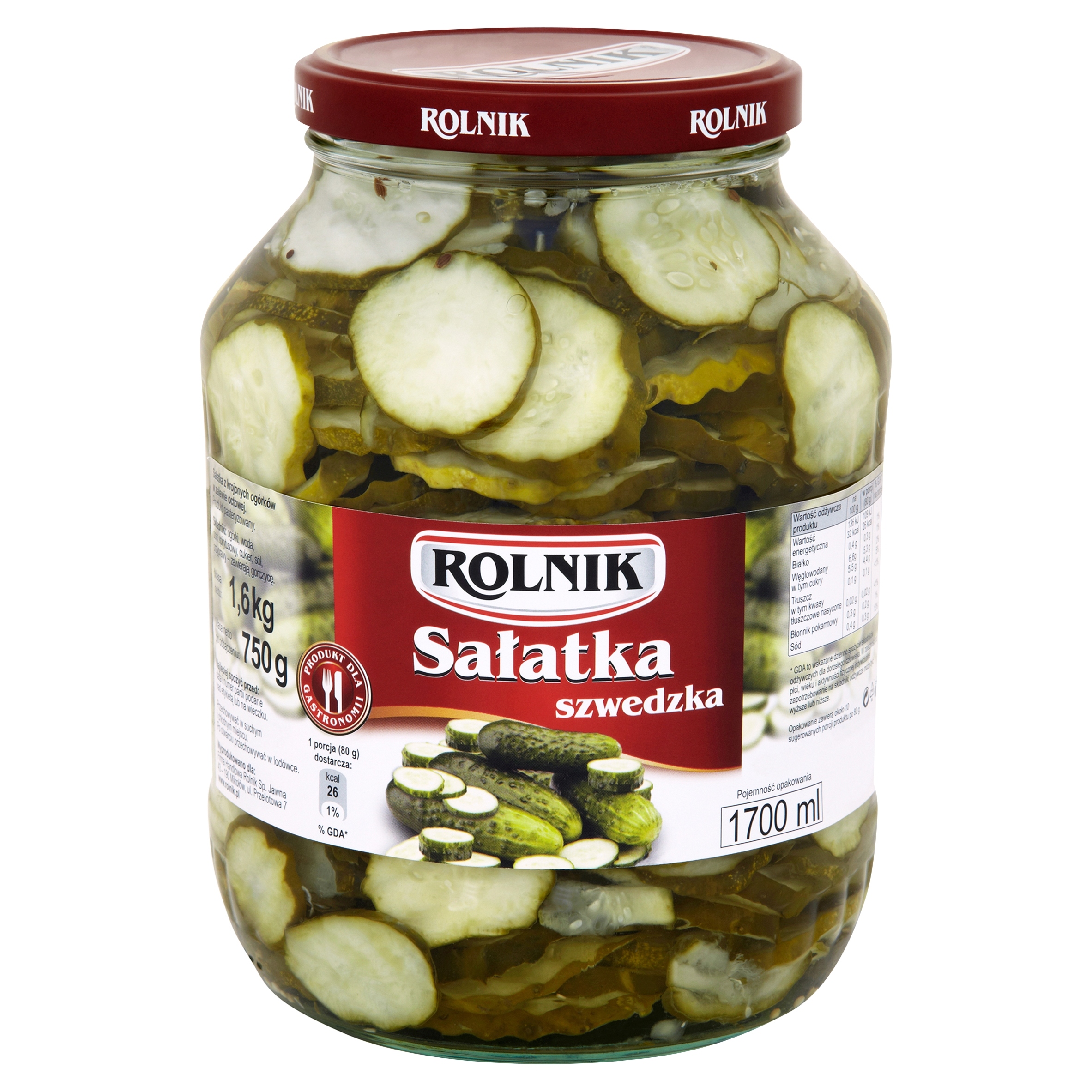 Levně Švédský salát Rolnik 1700 ml