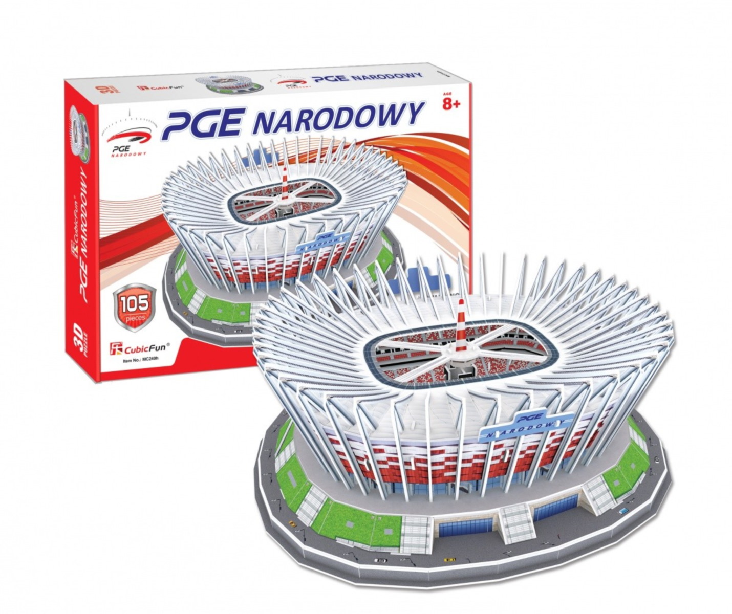 

Cubic Fun Puzzle 3D Stadion Pge Narodowy 105 el,