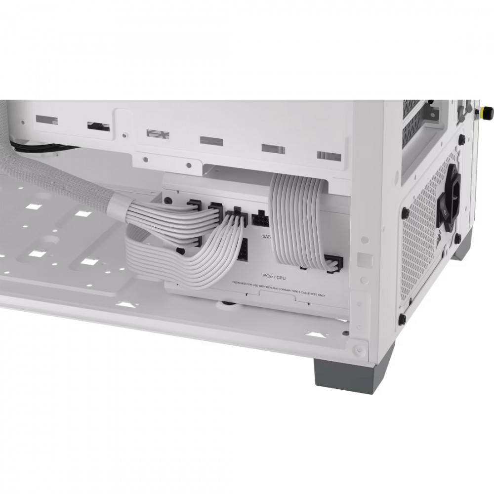 CORSAIR RMx Shift White Series, RM750x Shift White, 750 Watt, 80 PLUS GOLD Certified, Fully Modular — 13