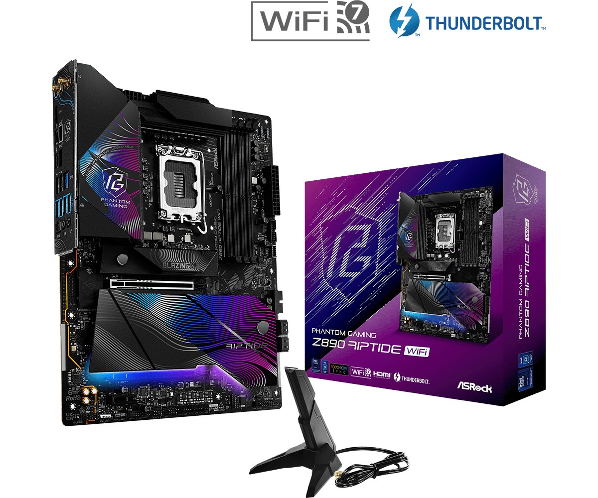ASROCK Z890 Riptide WiFi ATX LGA1851 DDR5 — 10