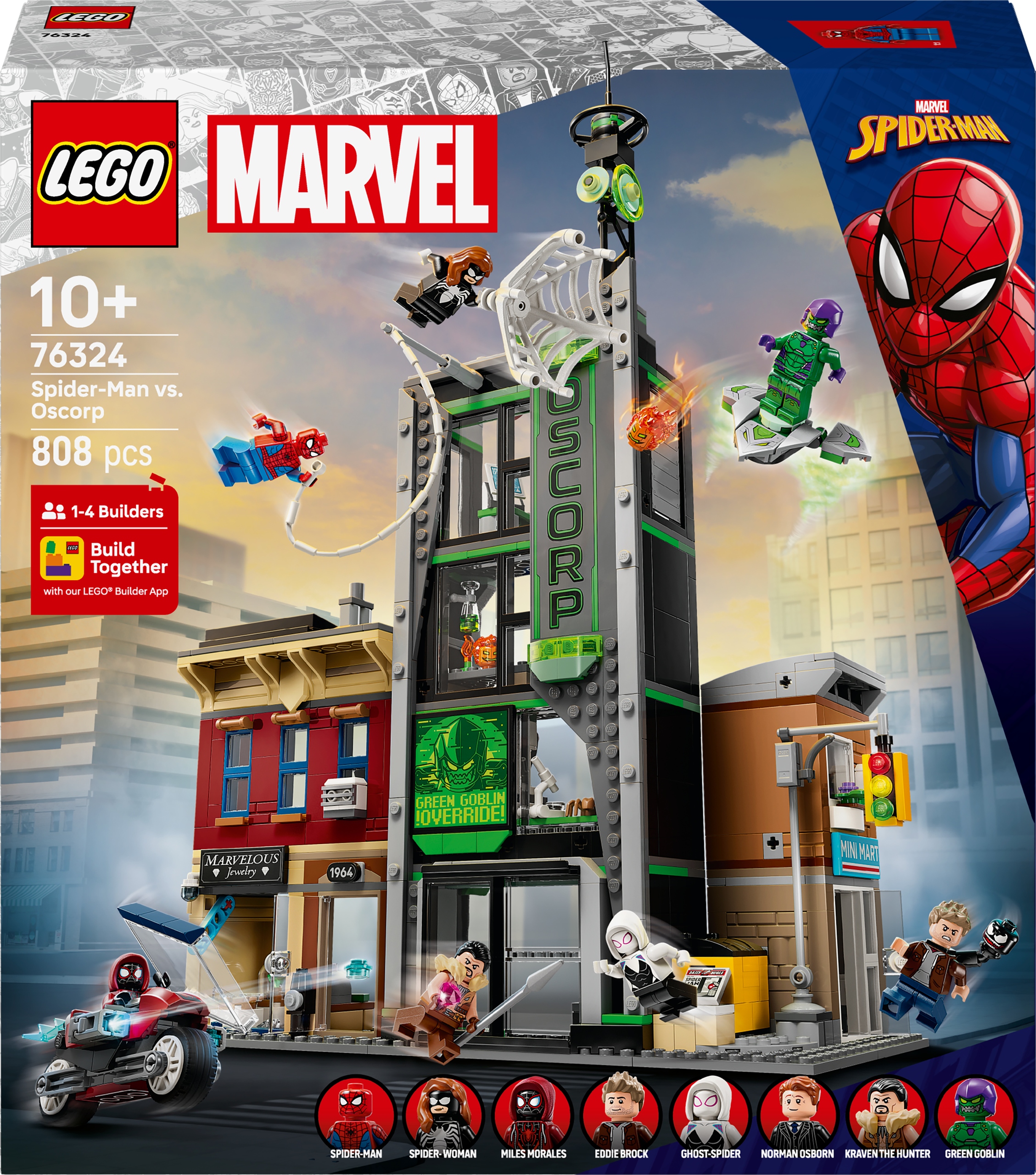 LEGO Marvel 76324 Spider Man i Oscorp