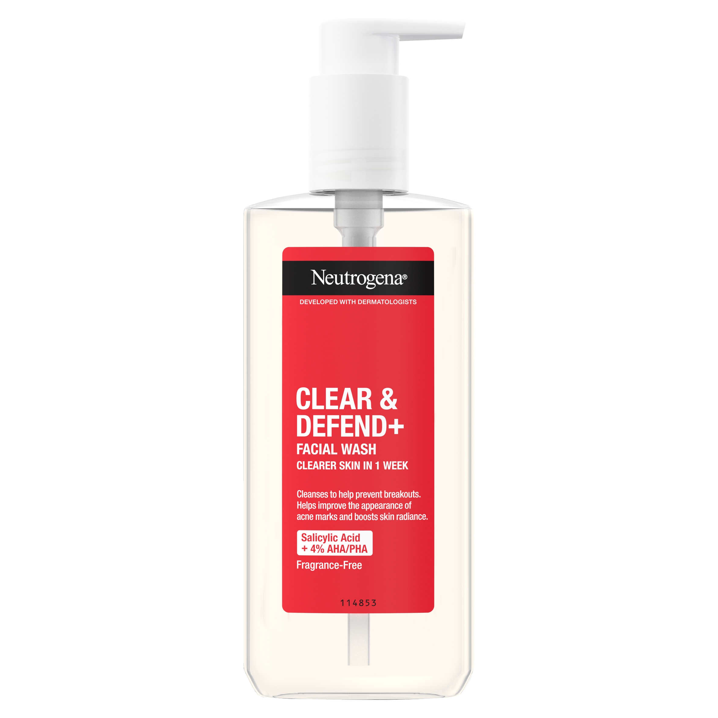 Neutrogena Clear Defend+ Gel na mytí obličeje 200 ml