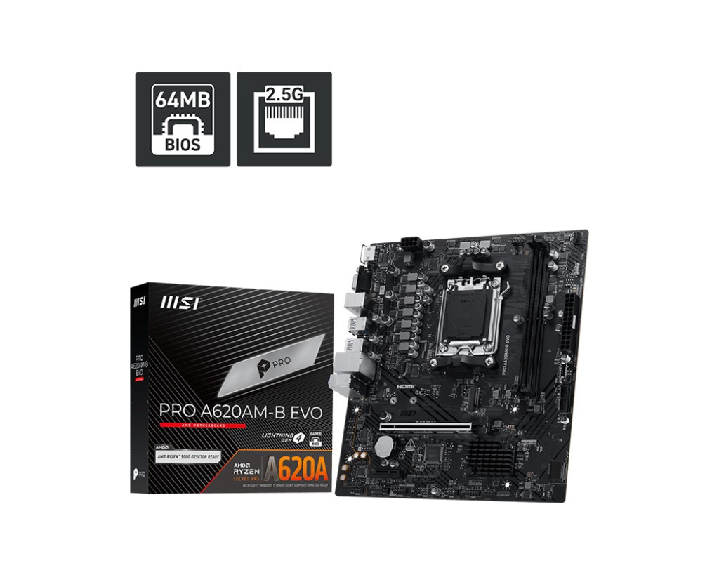 Základná doska Micro Atx Msi Pre A620AM-B Evo
