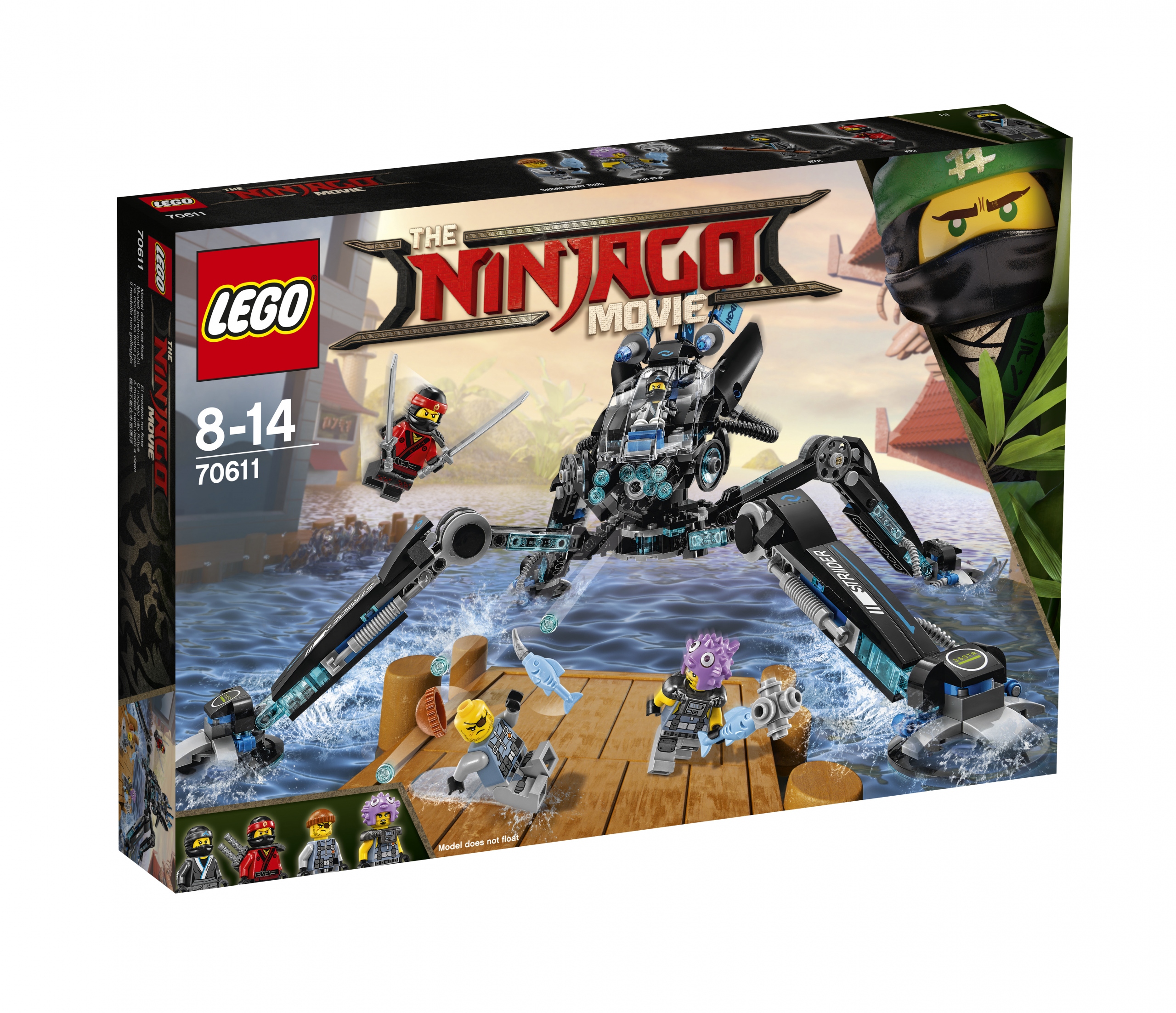 Lego Ninjago Movie 70611 Nartnik Nowe