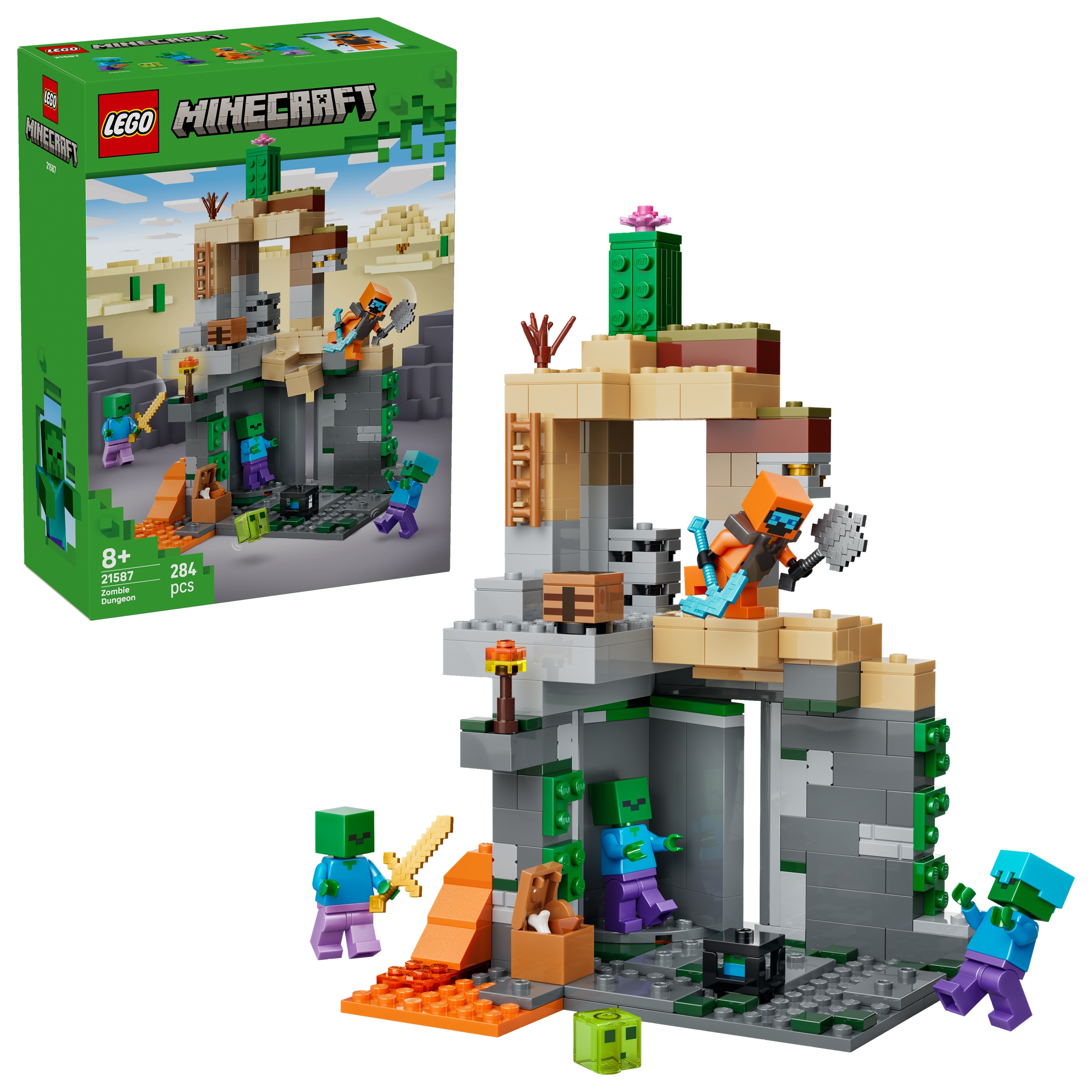 Lego Minecraft 21587 Lego Minecraft 21587 Zombie Dungeon (Zombie Dungeony)