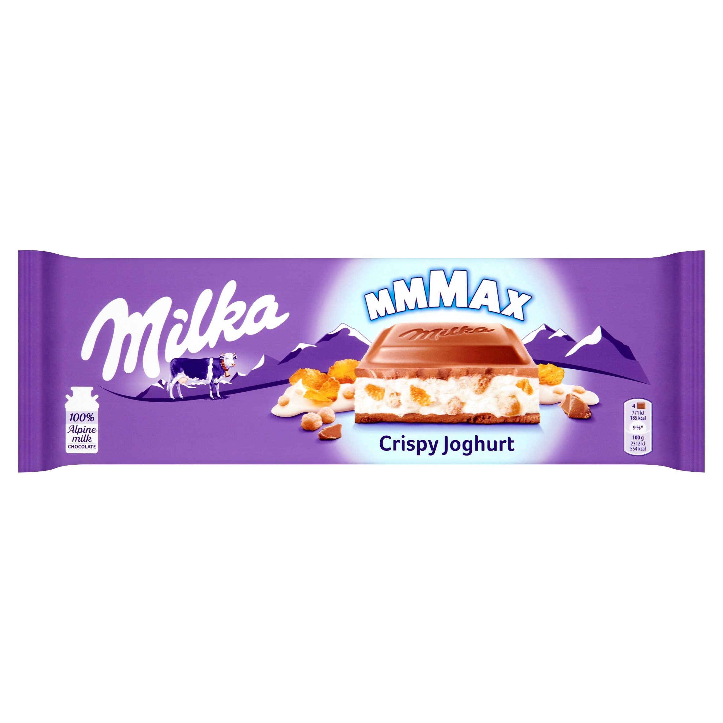 Levně 3x Milka Mmmax Čokoláda Crispy Joghurt 300 g