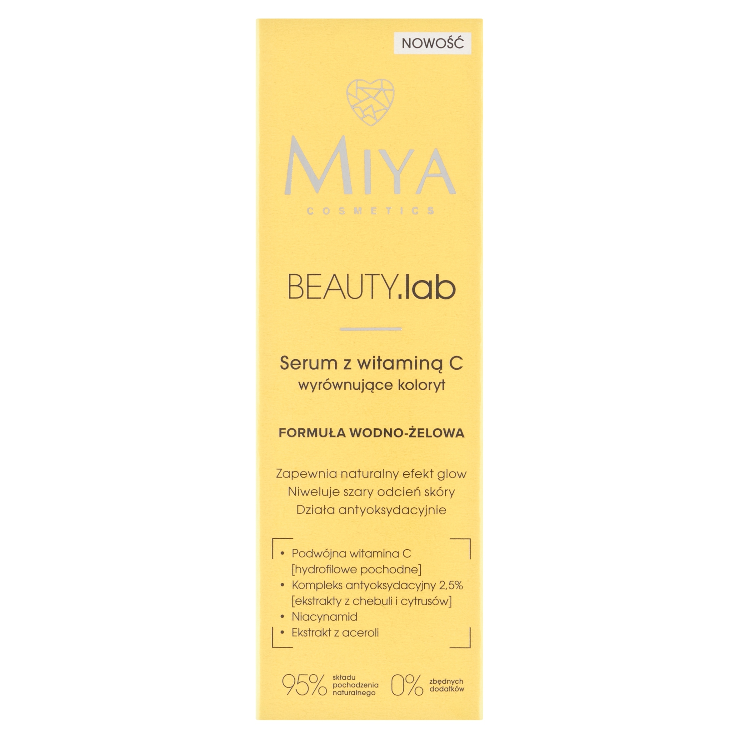MIYA BEAUTY.lab serum z witaminą C wyrównujące koloryt 30 ml