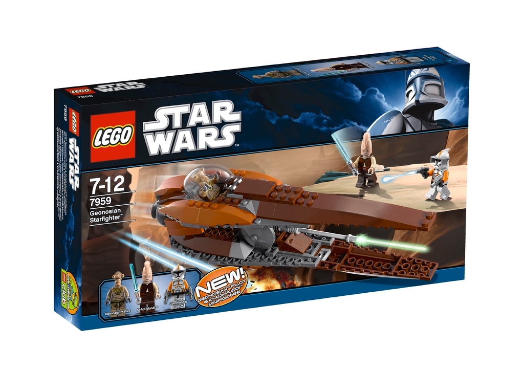 Klocki Lego Star Wars Zestaw Geonosian Starfighter 7959