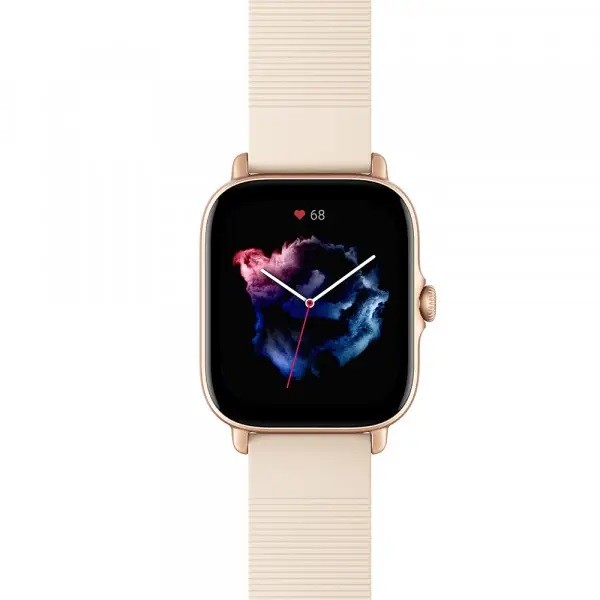 Smartwatch Amazfit GTS 3 beżowy Transmisja danych brak
