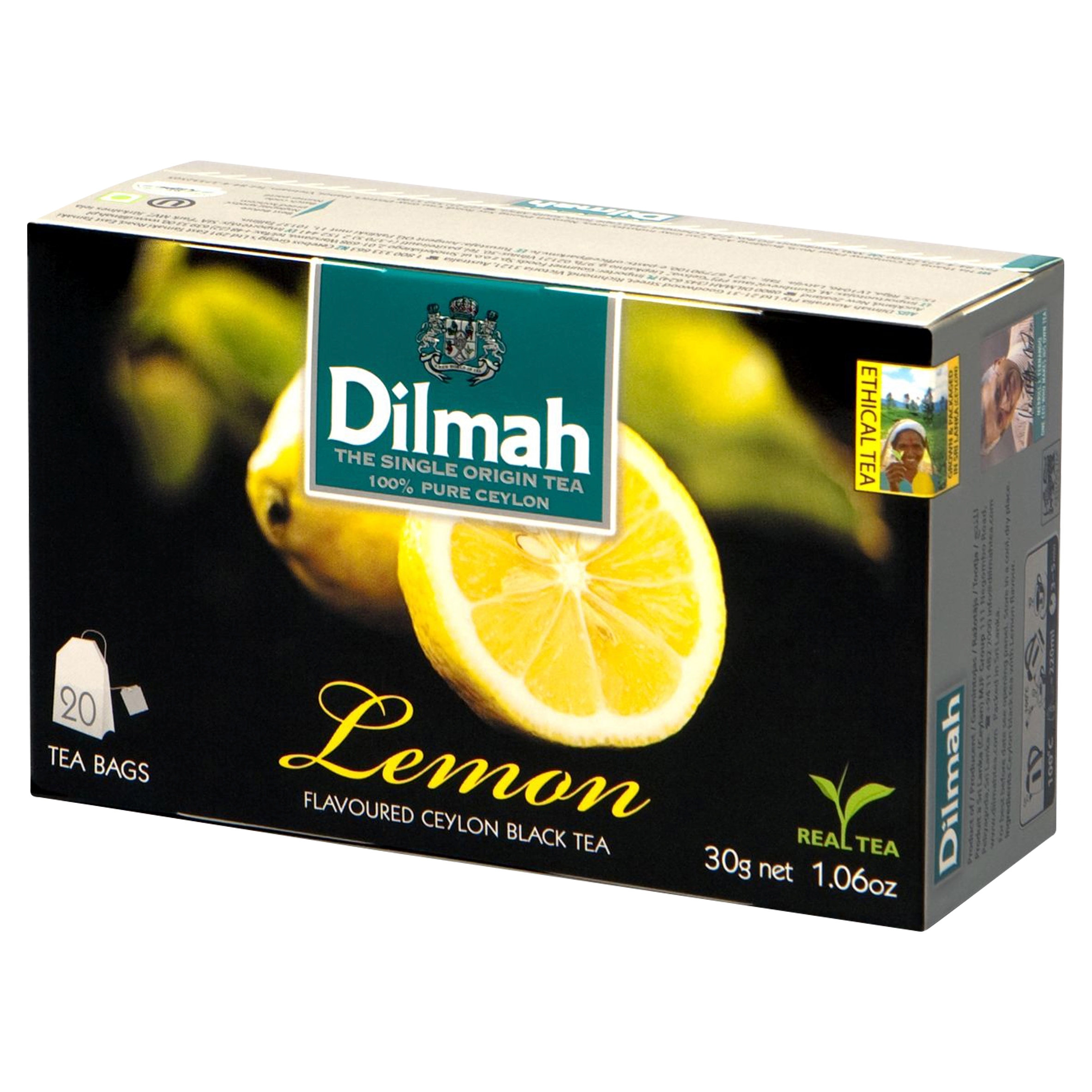 Levně 6 x Dilmah Cejlonský černý čaj s citronovou vůní 30 g