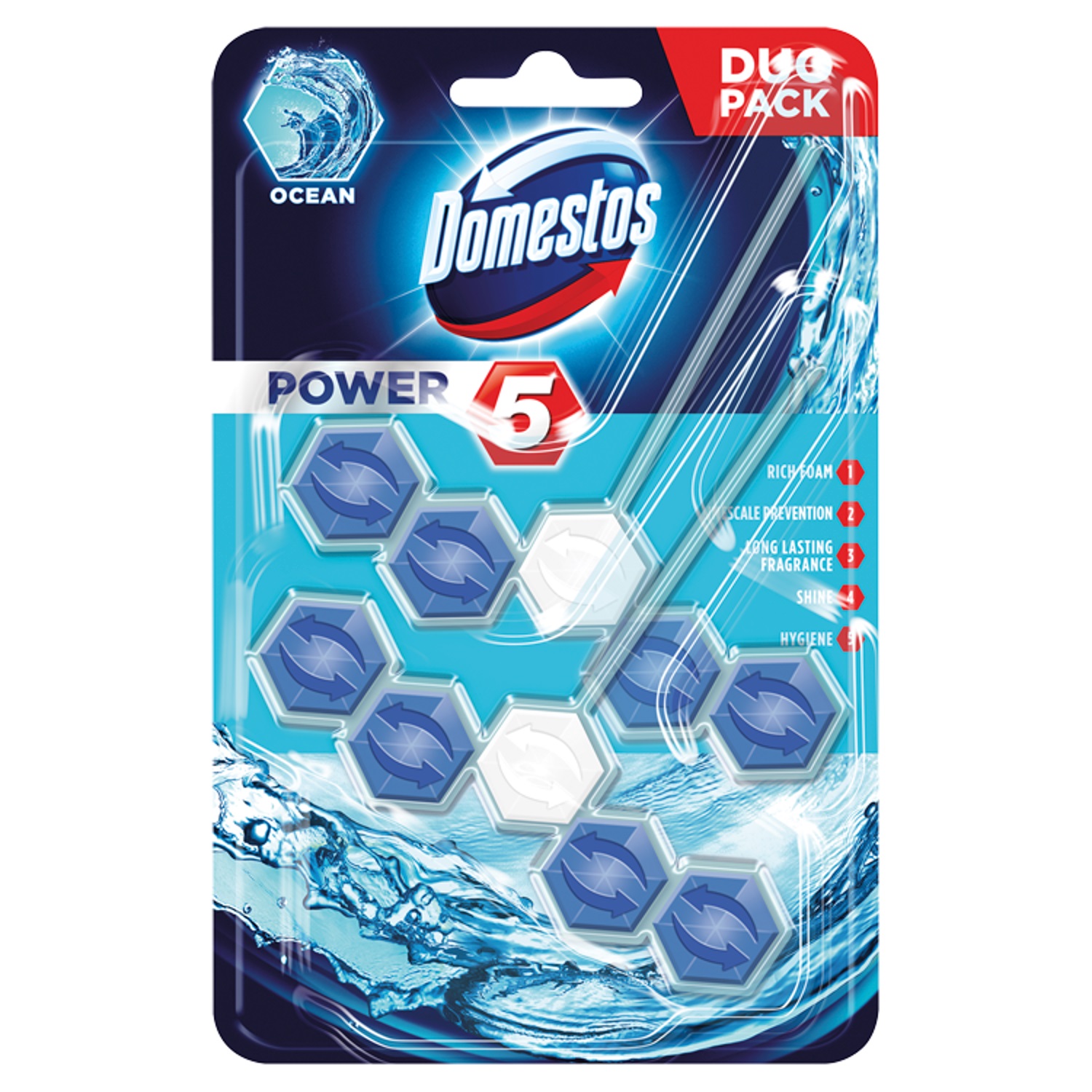 

Kostka Domestos 110l czyszczenie Wc