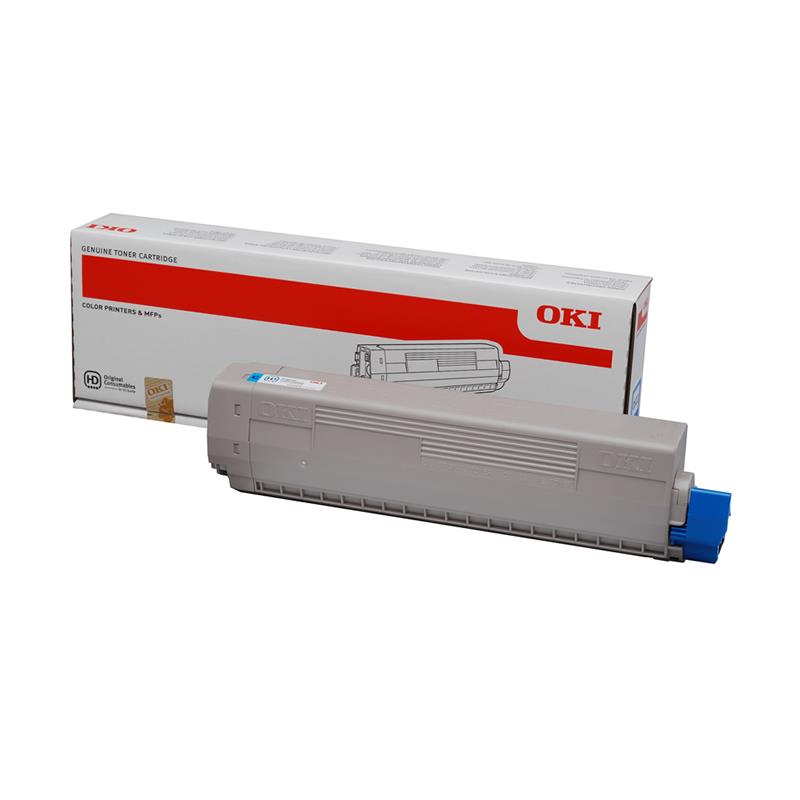 Toner Oki 46443103 modrý (cyan)
