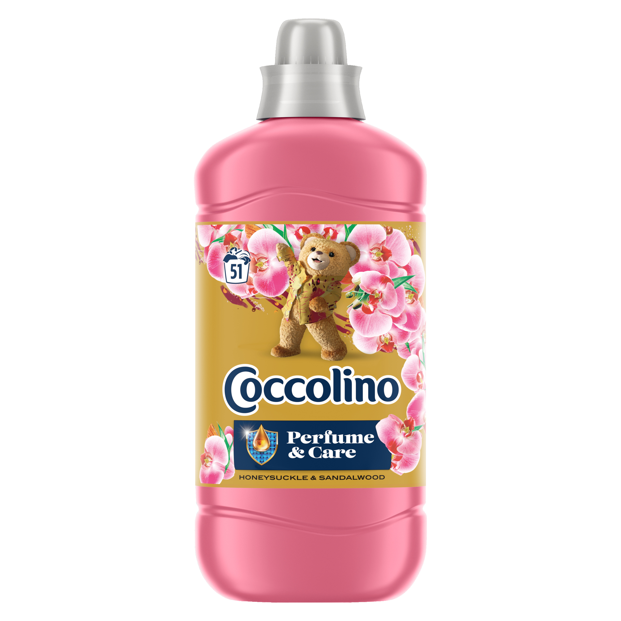 Levně 3x Tekutá aviváž Coccolino Honeysuckle & Sandalwood 51 praní 1275 ml