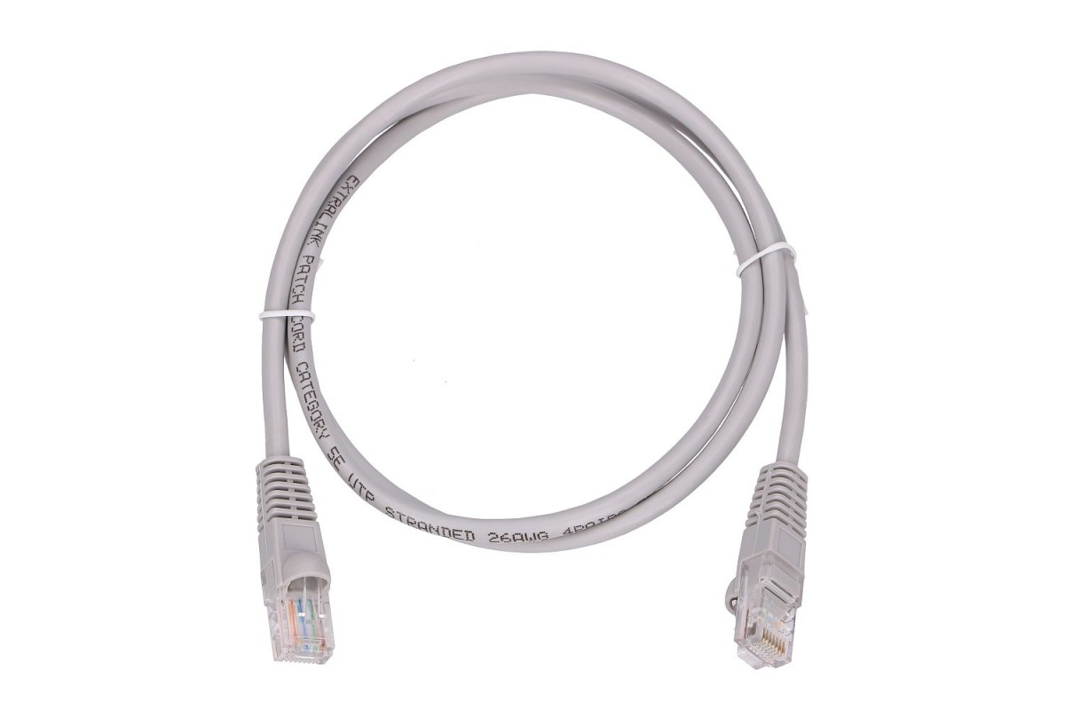 Extralink Kat. 5e Utp 2m Patchcord Lan Miedź Kabel sieciowy skrętka