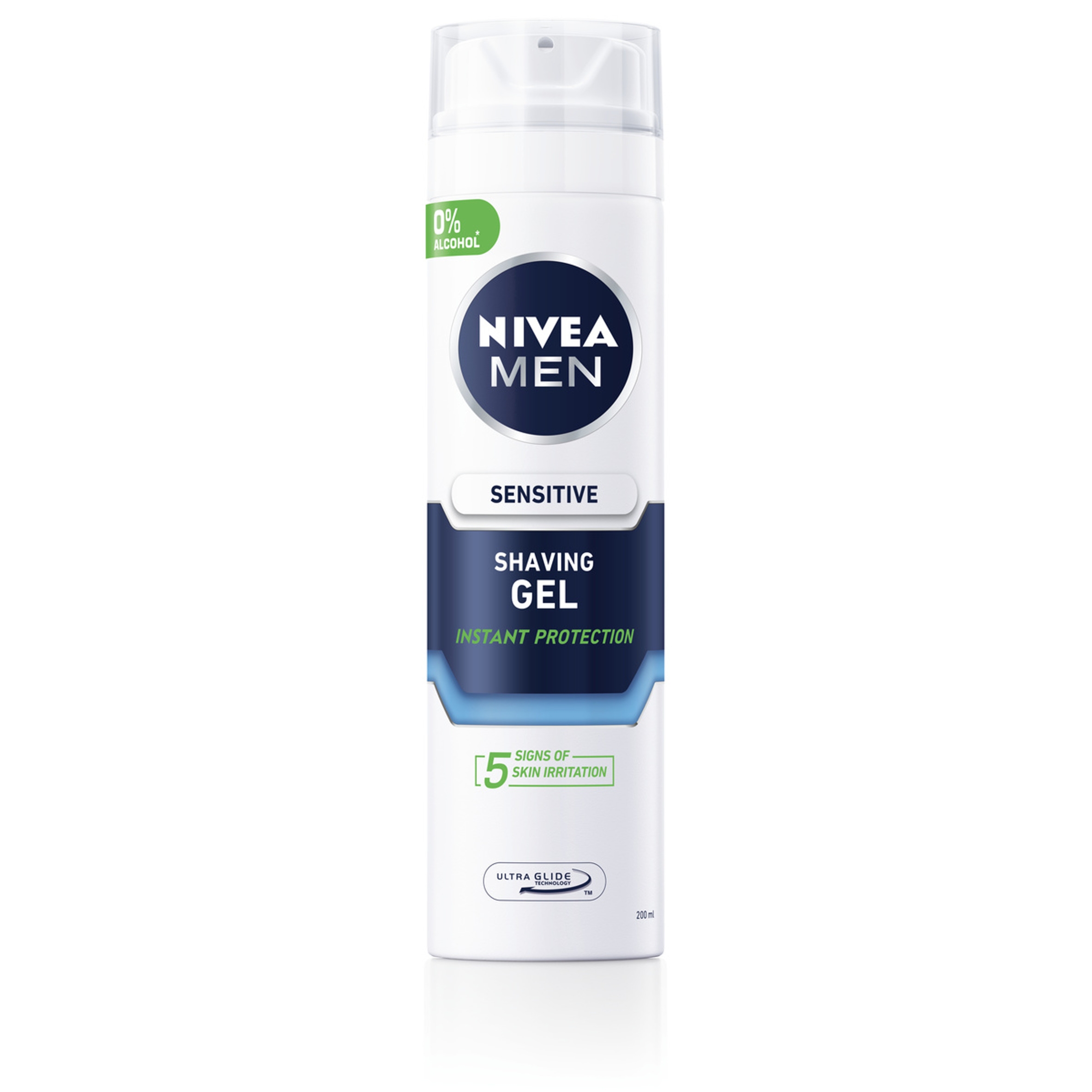 NIVEA Men Sensitive łagodzący żel do golenia 200ml KAT B