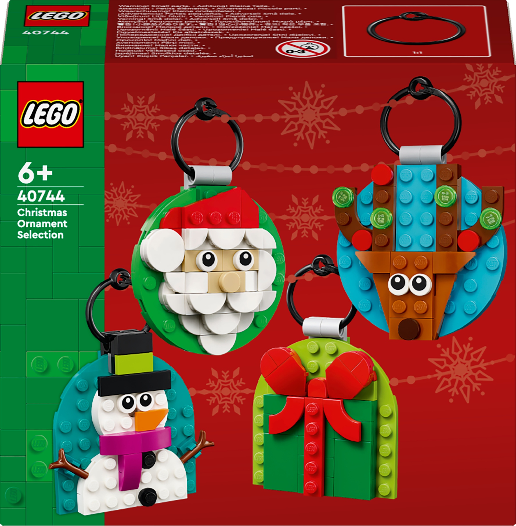 LEGO 40744 Kolekcja ozdób świątecznych