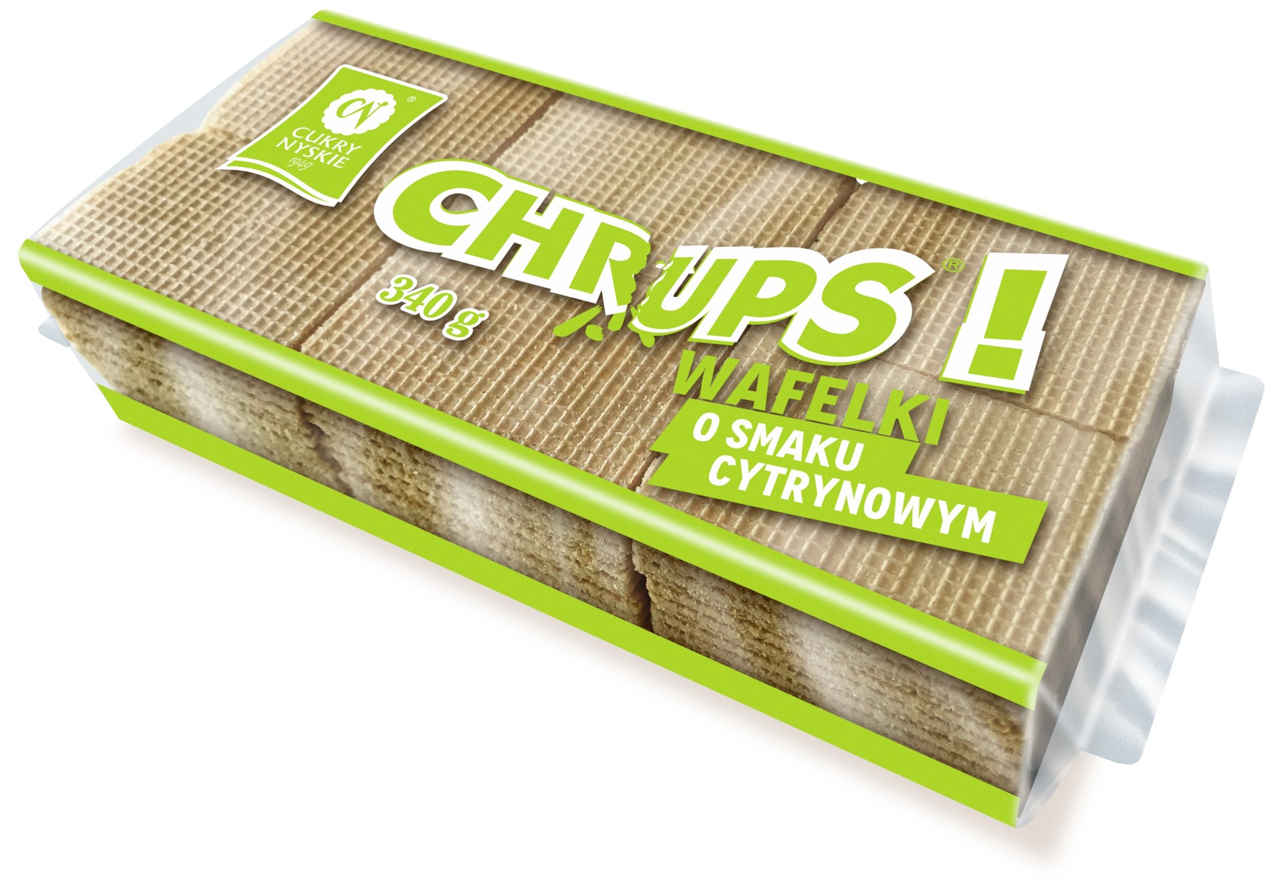 Levně 4x Oplatky Chrups Citronové Cukry Nyskie 340 g